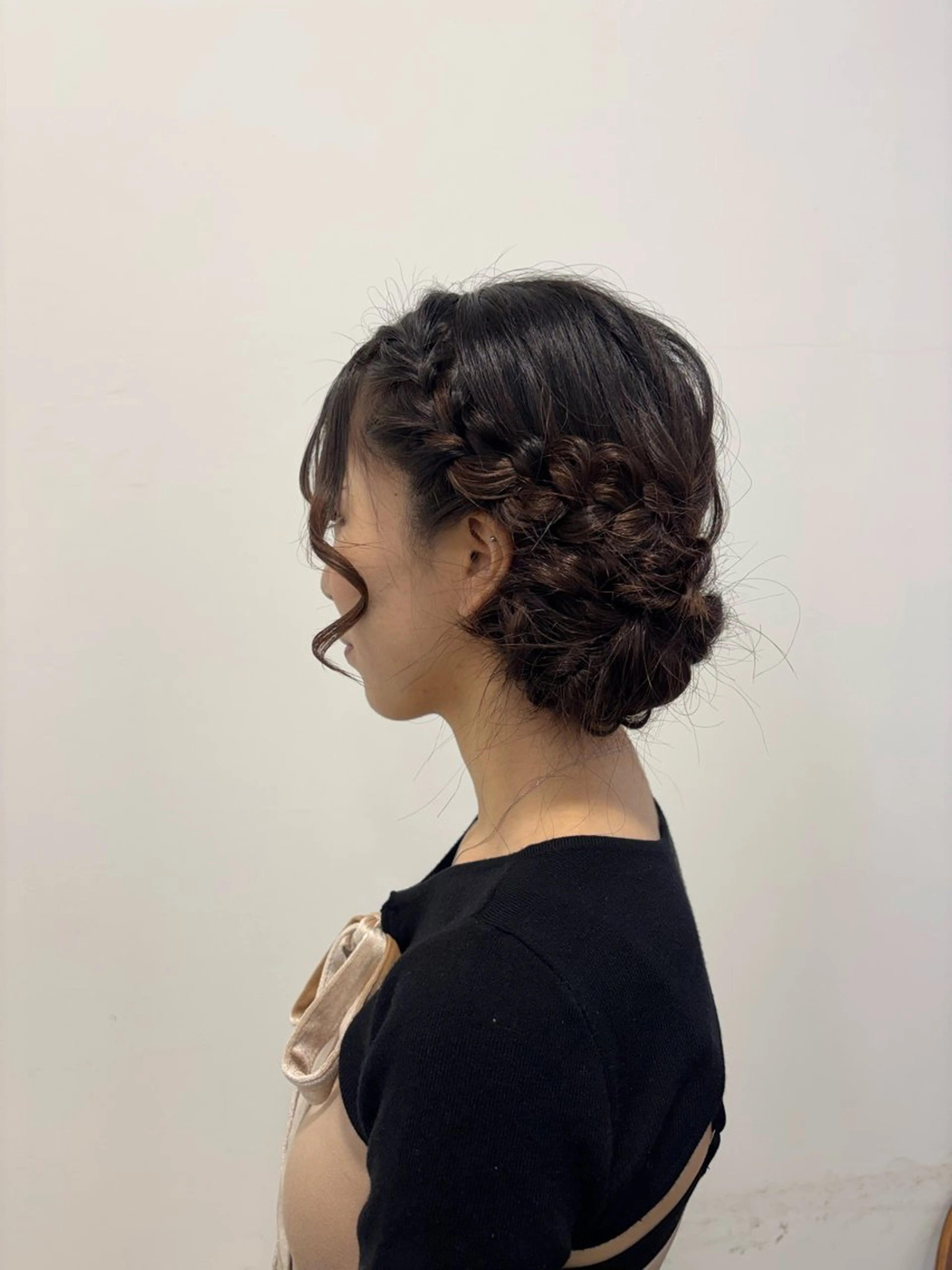 ロング ヘアセット 小嶋 咲輝のヘアスタイル