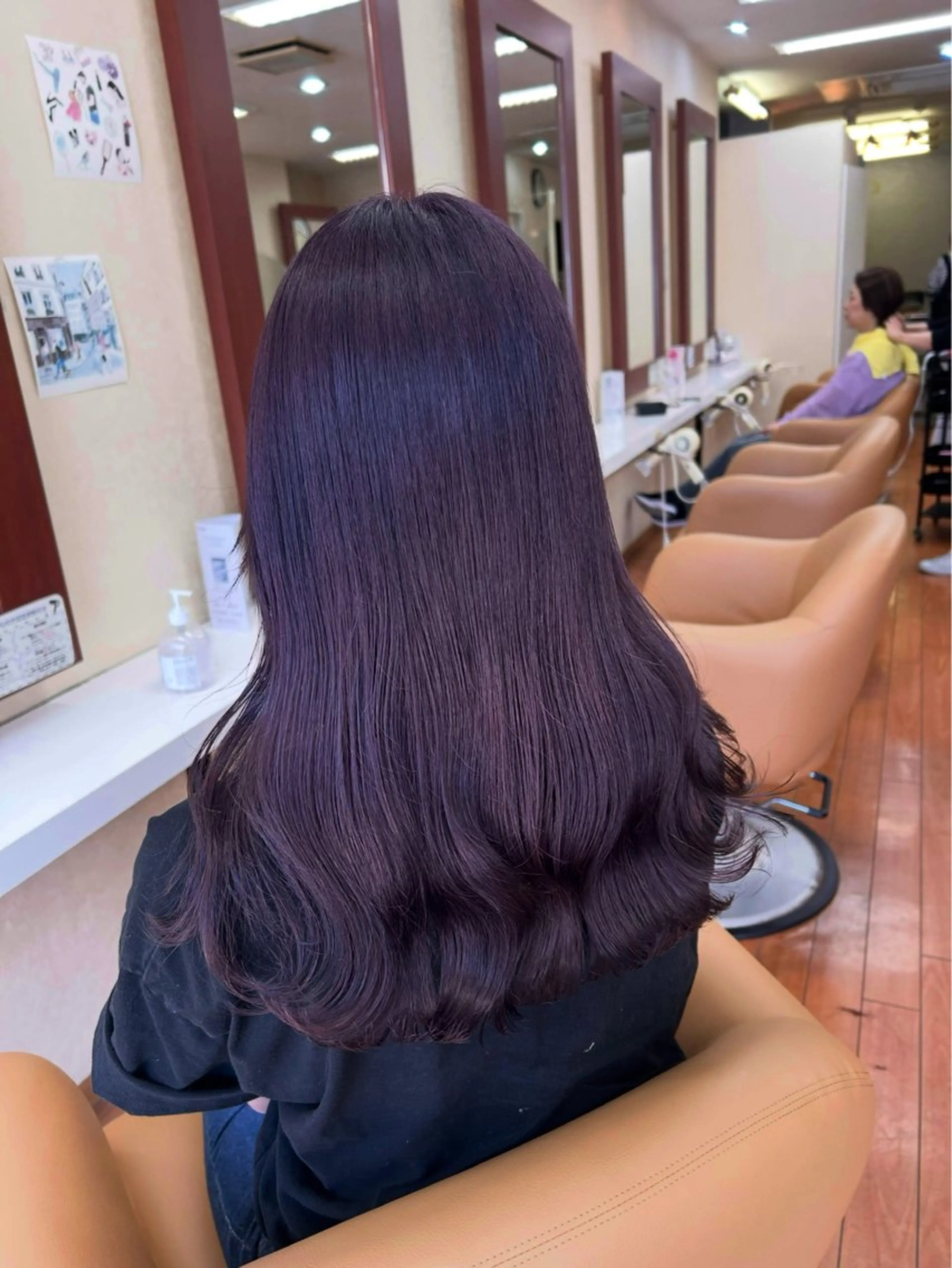 ミディアム カット ヘアカラー 濱川 良栄のヘアスタイル