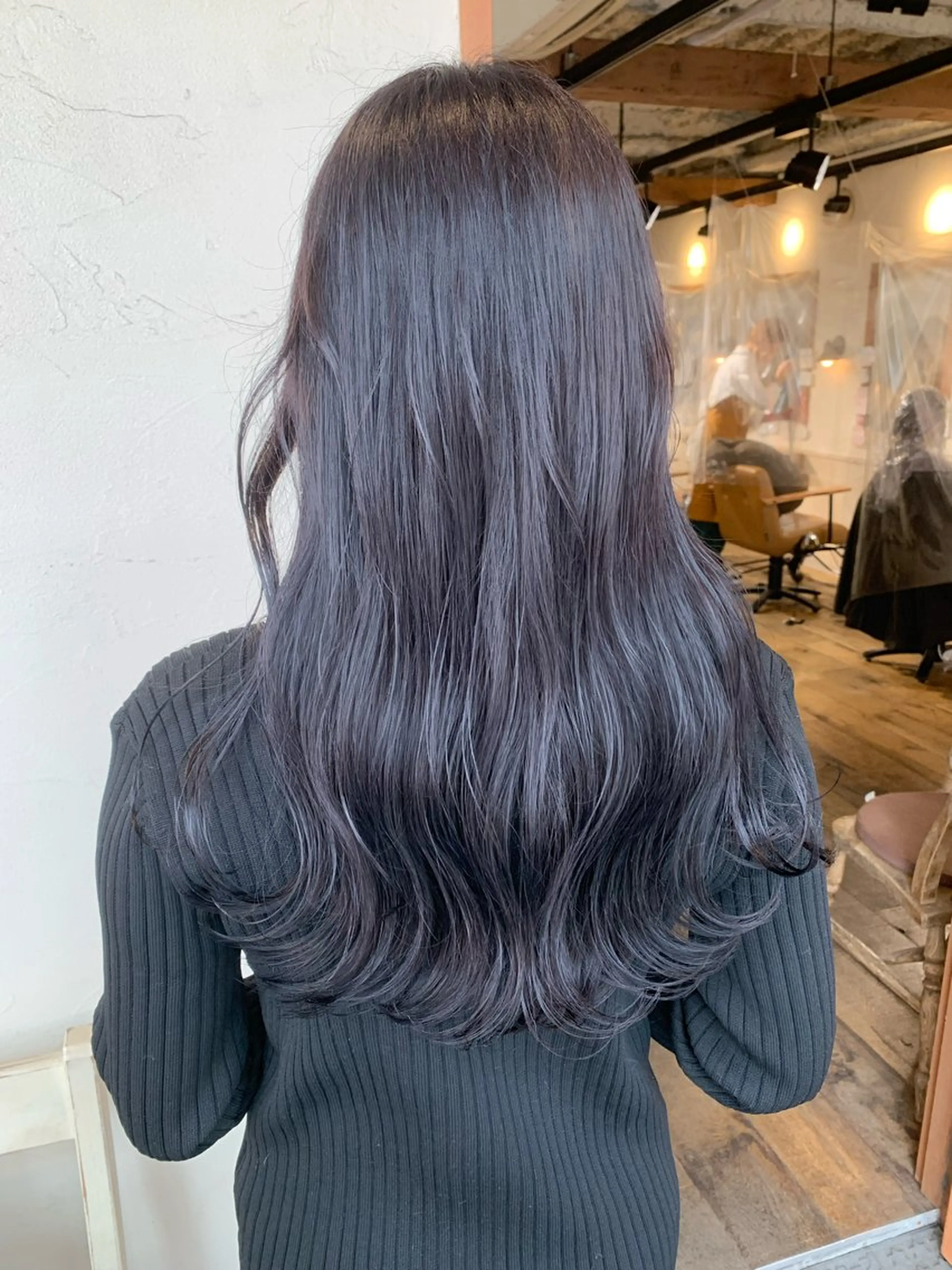 ロング カラー ハイライトカラー インナーカラー ハイライト 髪質改善 レイヤーカット カット ヘアカラー トリートメント 透明感カラー/ボブ /佐藤伶のヘアスタイル