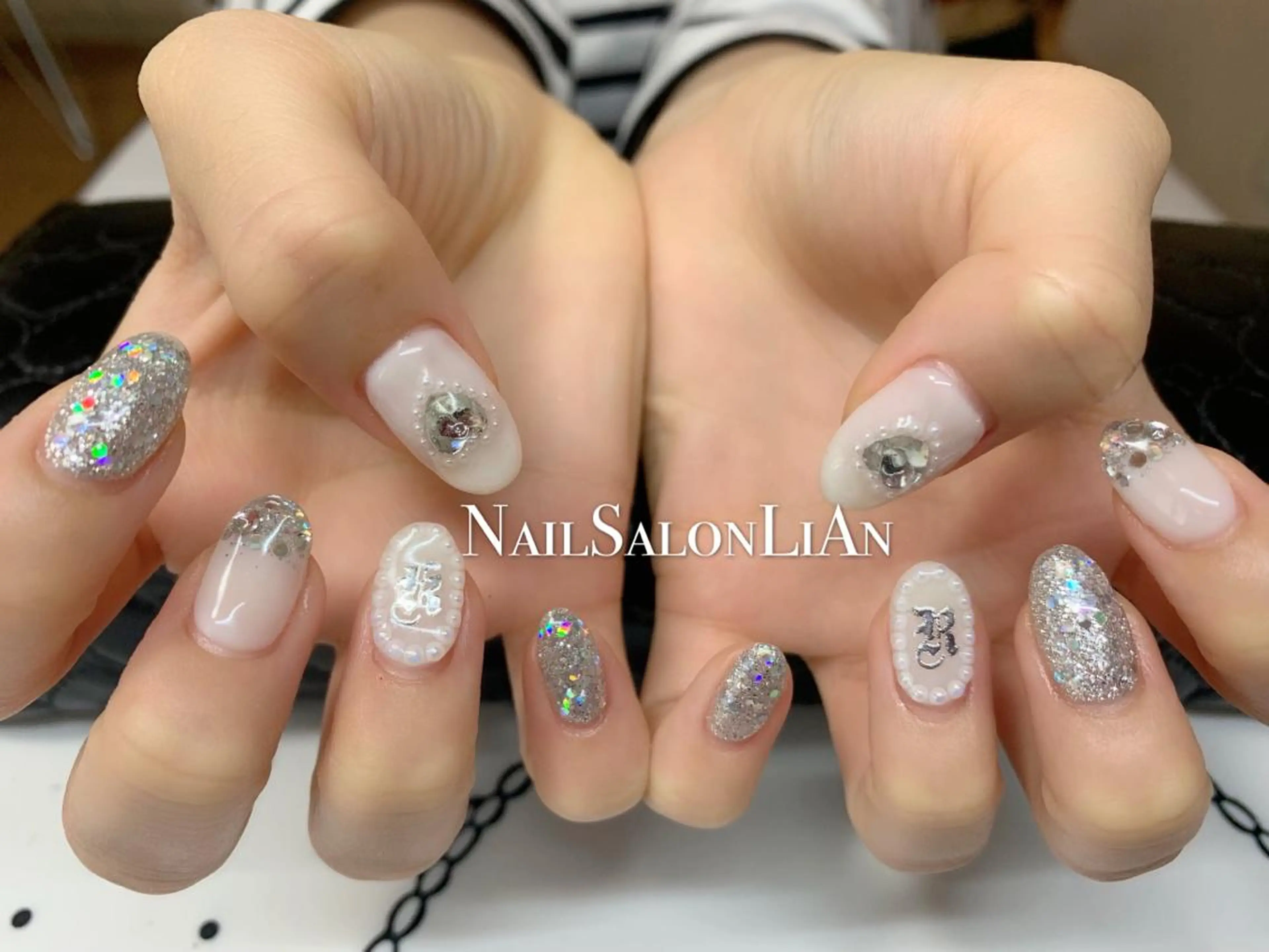 ネイル 持ち込み ハンドネイル NailSalon LiAnのネイルデザイン