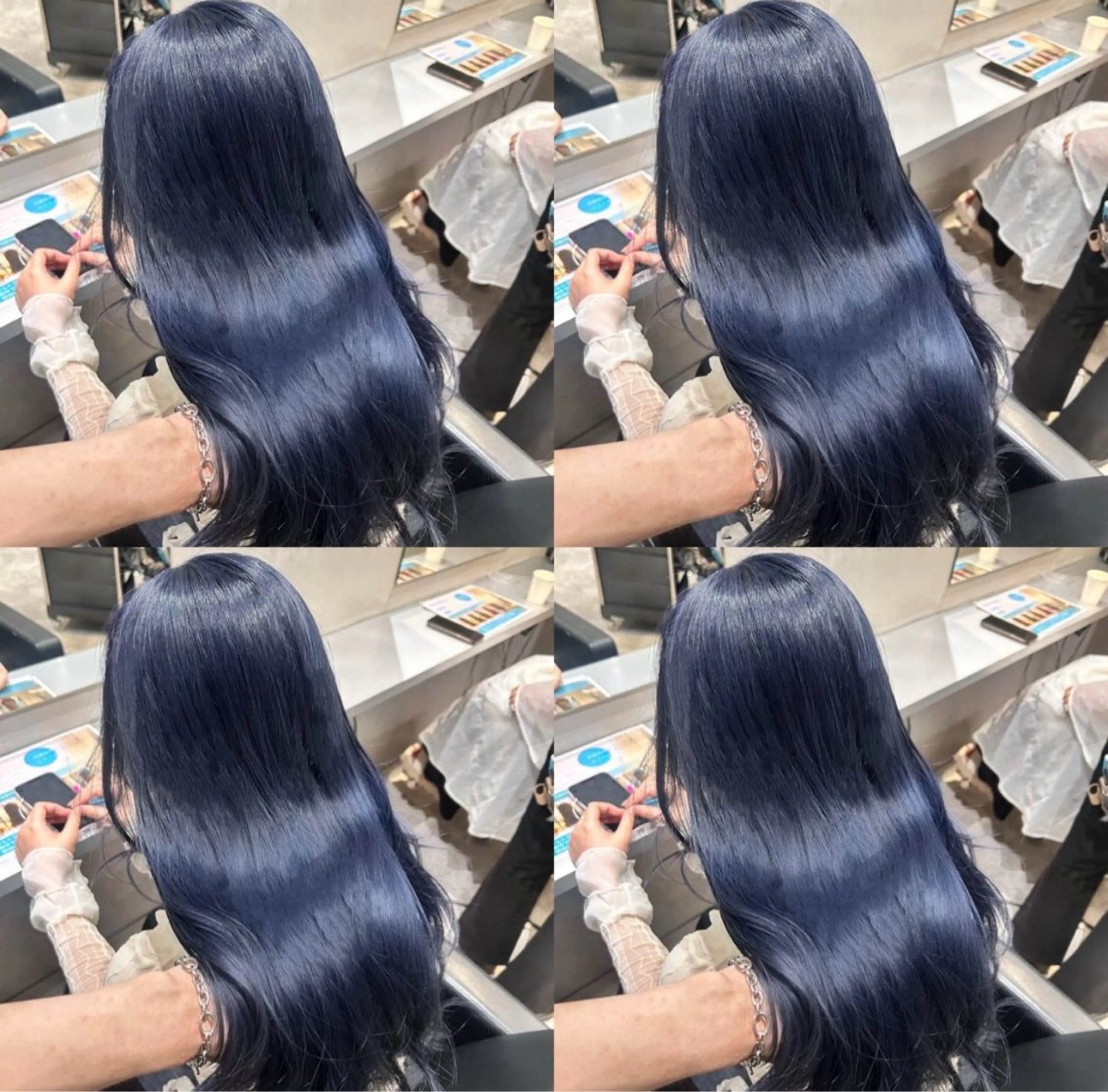 ロング カラー 透明感×髪質改善× エクステそうまのヘアスタイル