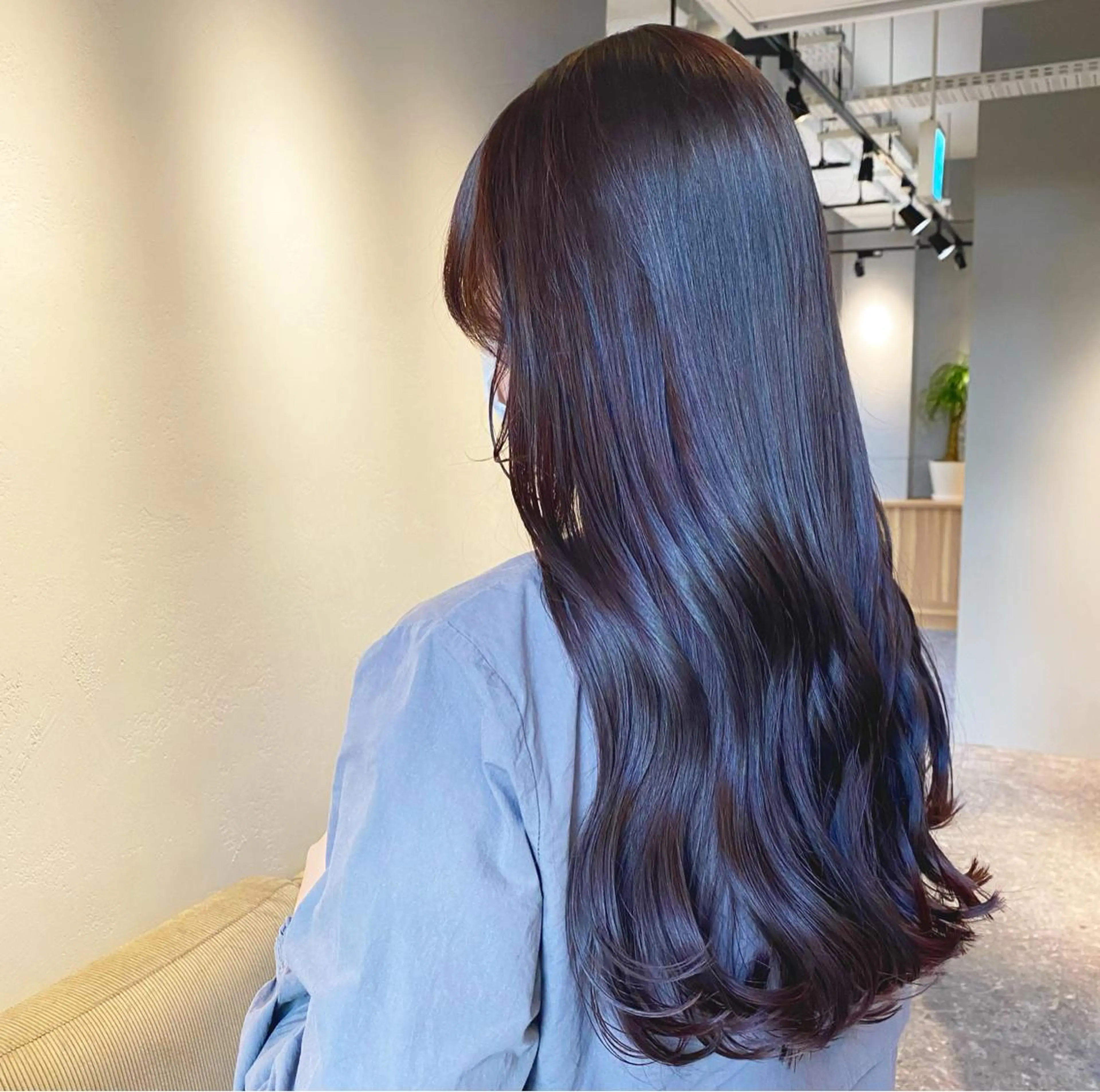 ロング 地毛風縮毛矯正/ コウノリナのヘアスタイル