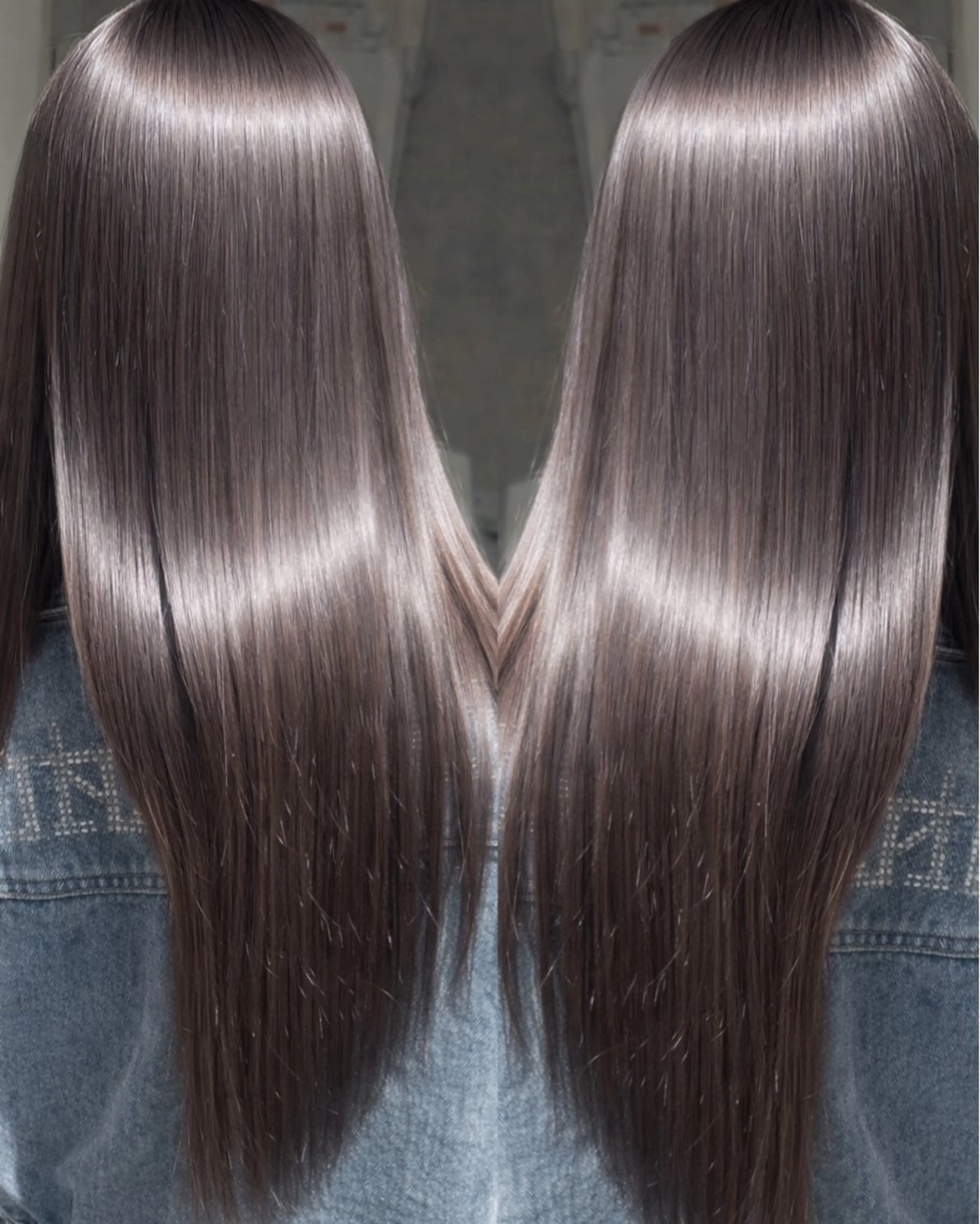 ロング カラー トリートメント ヘアカラー 梅田美容師/カラー/ レイヤー/ハイライトのヘアスタイル