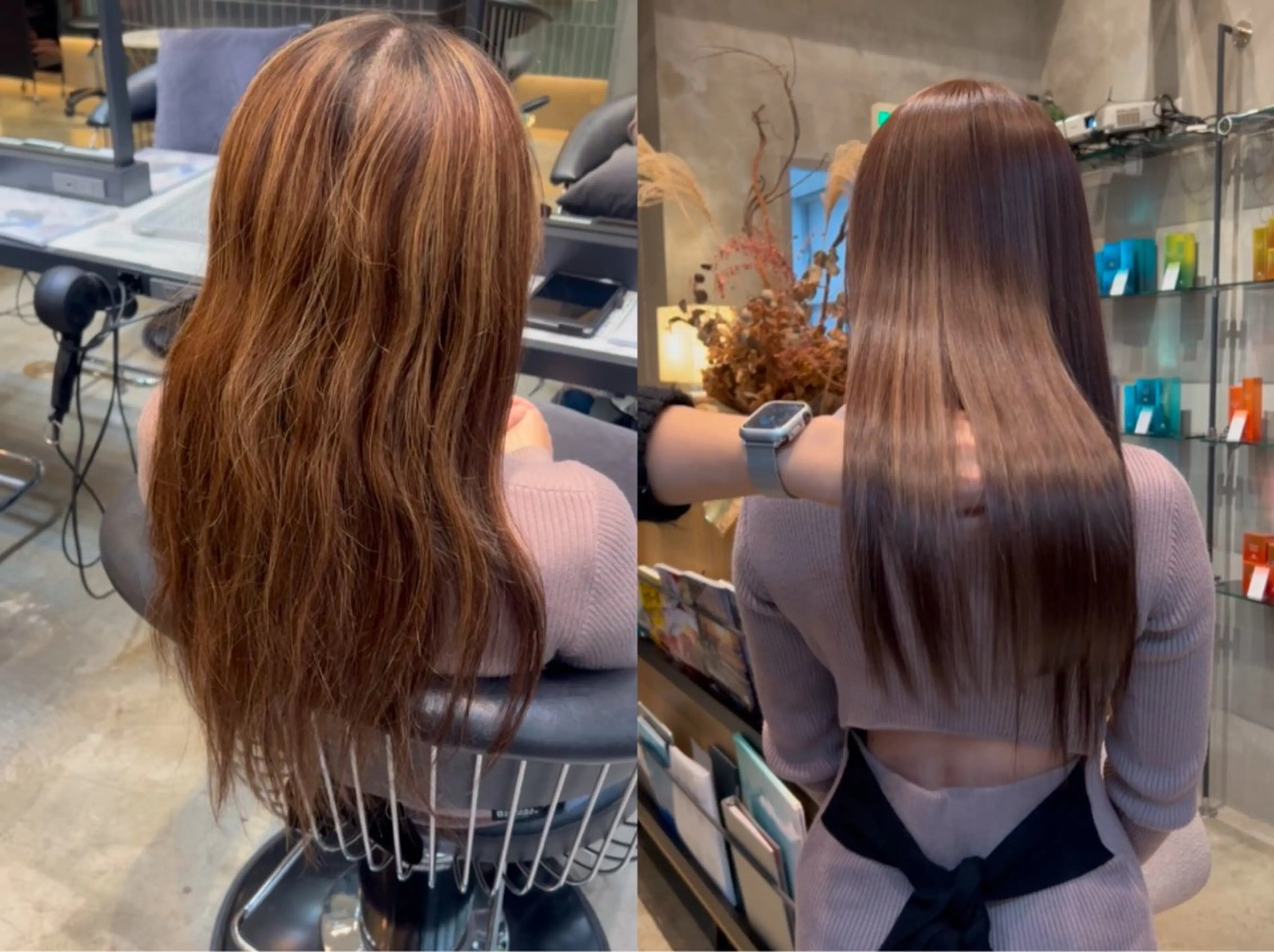 ロング 似合わせレイヤー・ボ ブ タナカ レイヤのヘアスタイル