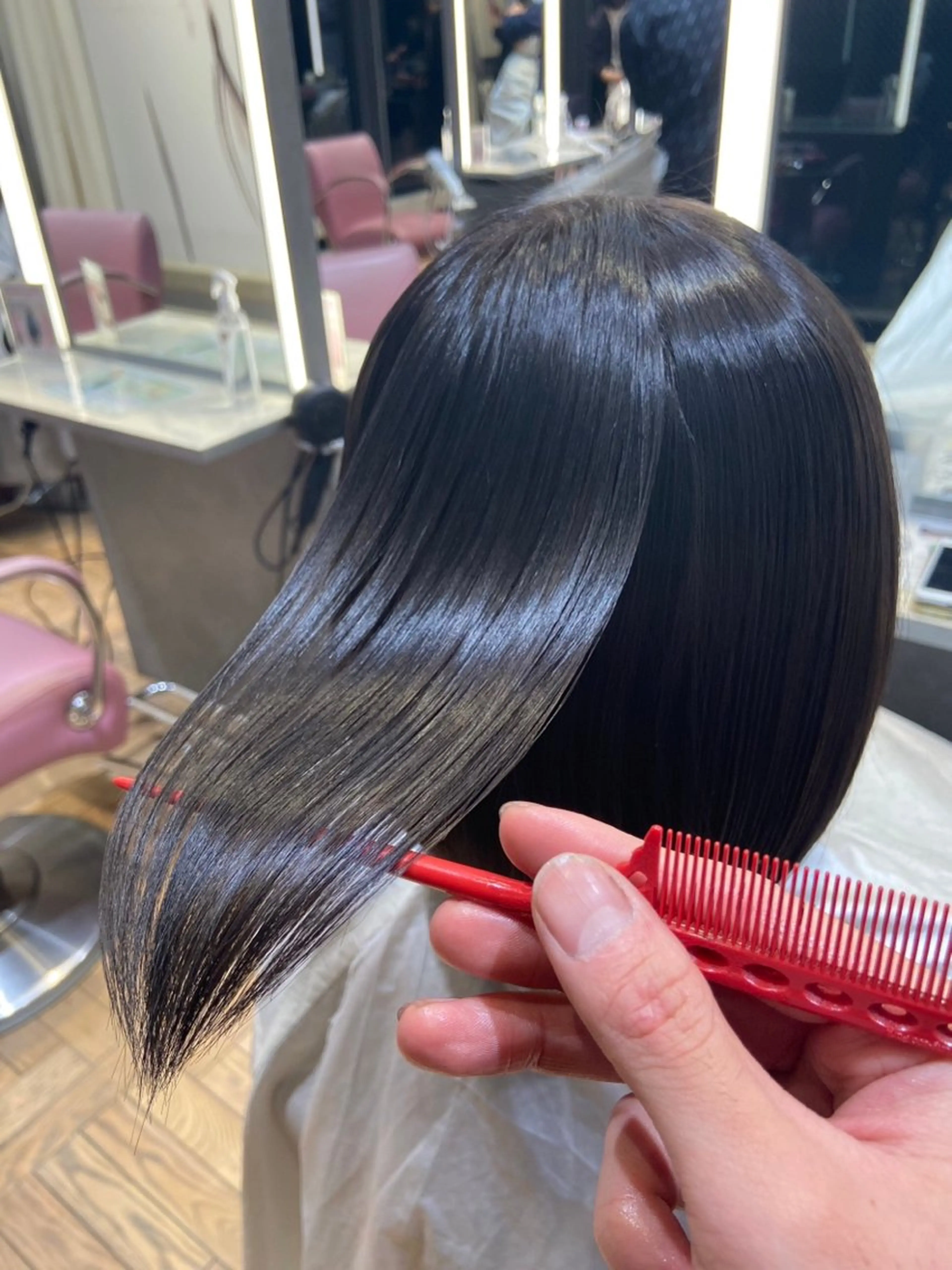 ミディアム 竹内 蓮のヘアスタイル