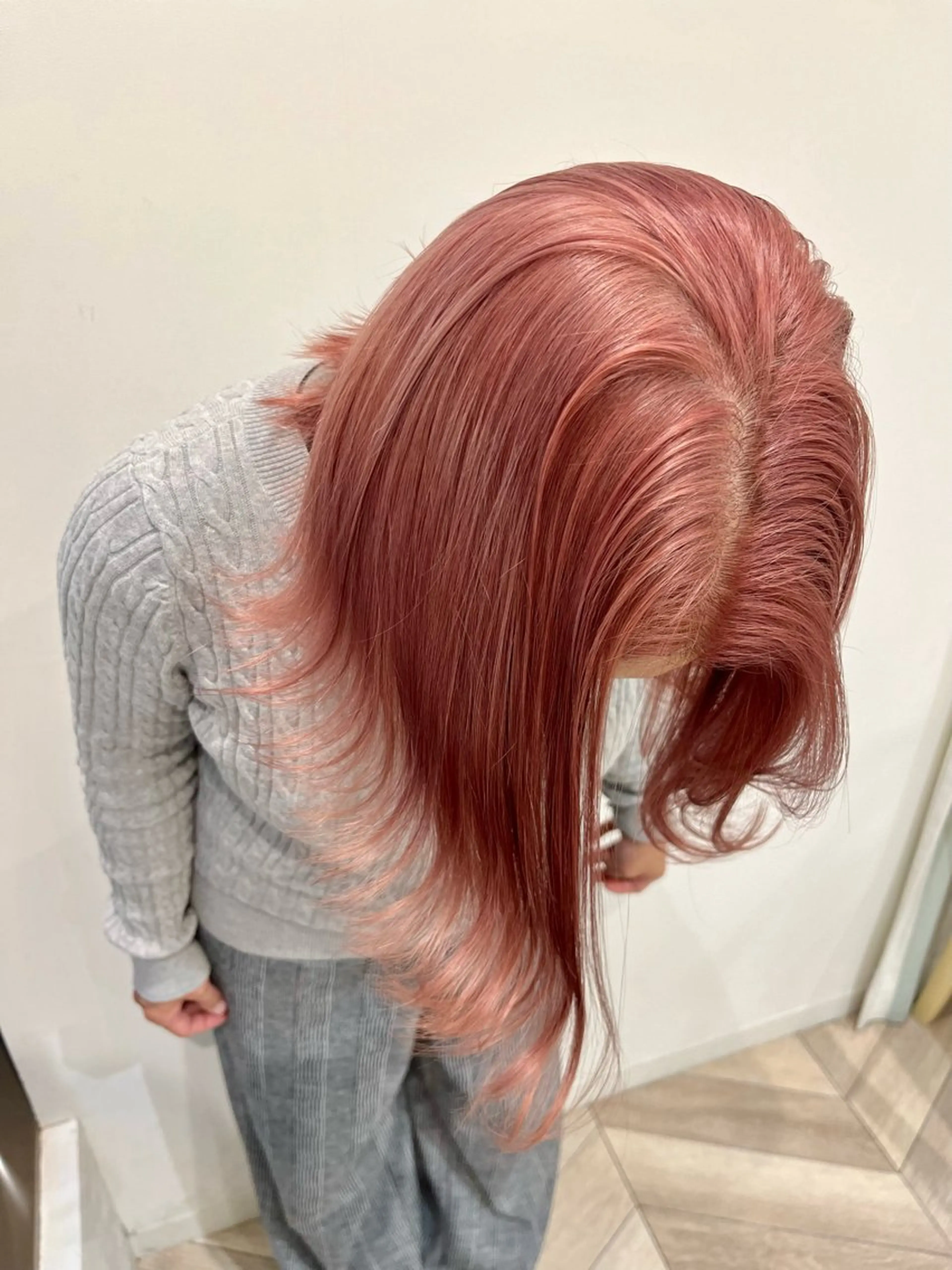 ミディアム カラー ヘアカラー レイヤー⭐️カラー ⭐️平川雅史のヘアスタイル