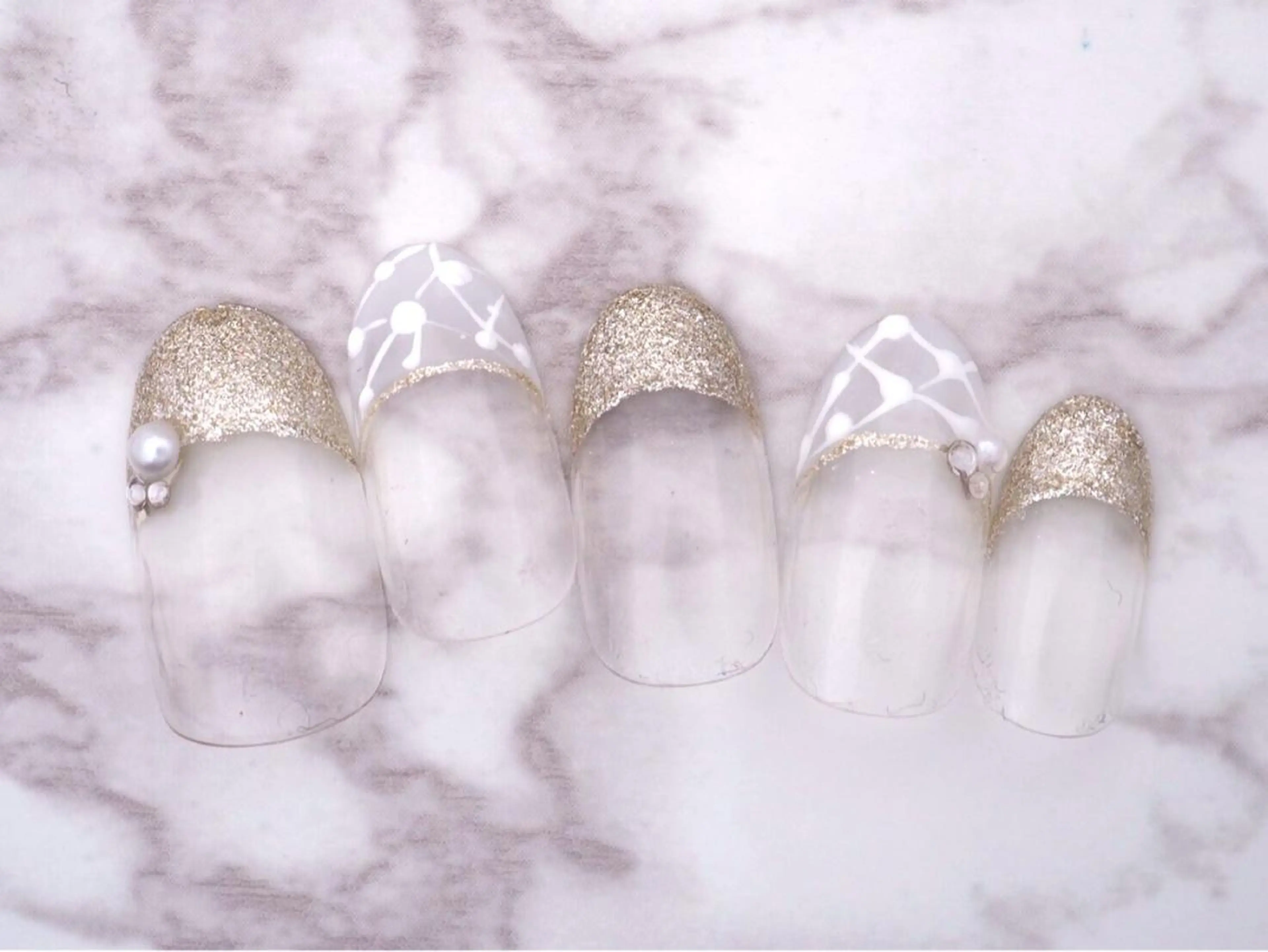 ネイル ハンドネイル Ribbon 佐野店のネイルデザイン