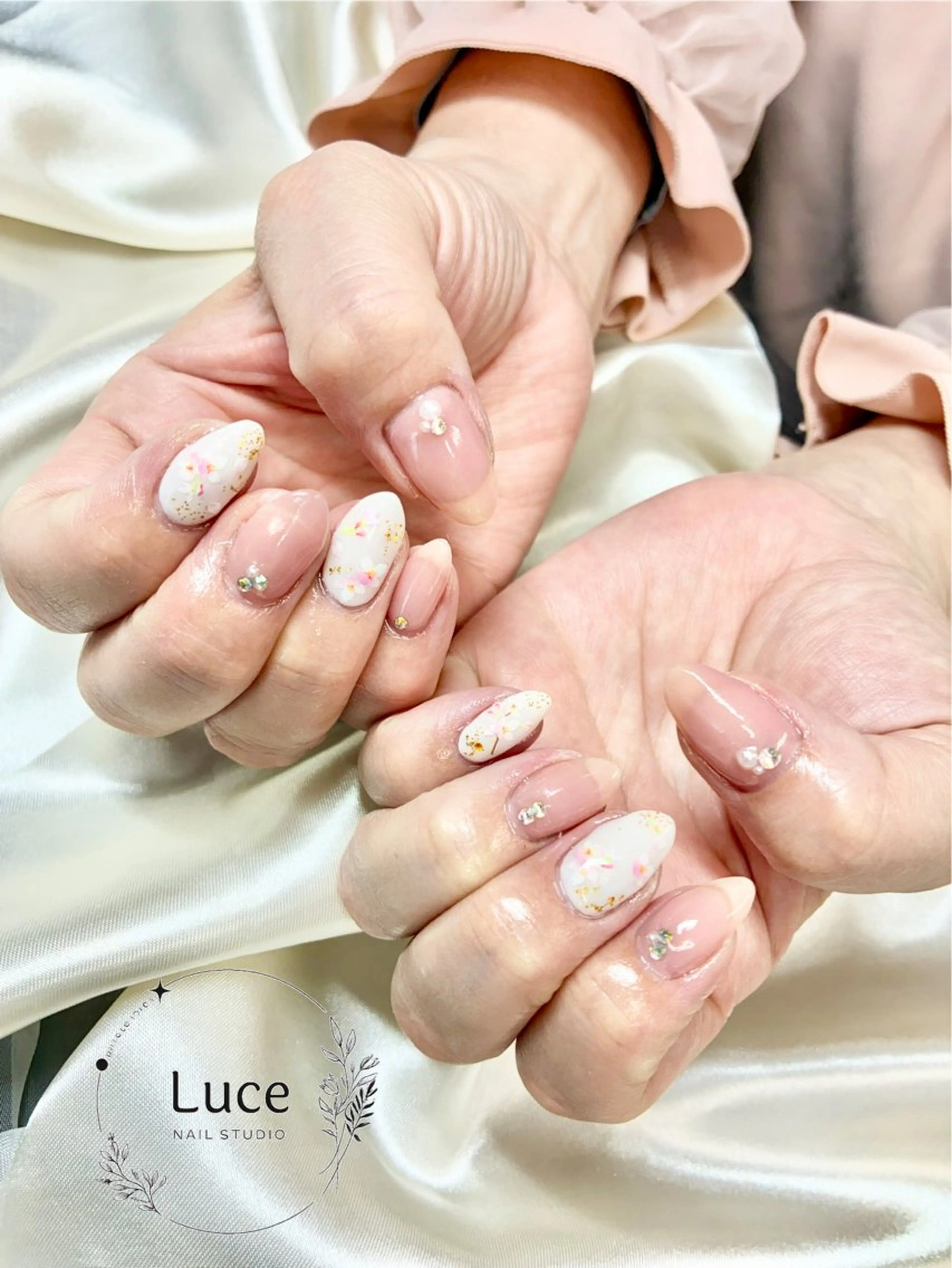 ネイル 桜ネイル NAIL Luceのネイルデザイン