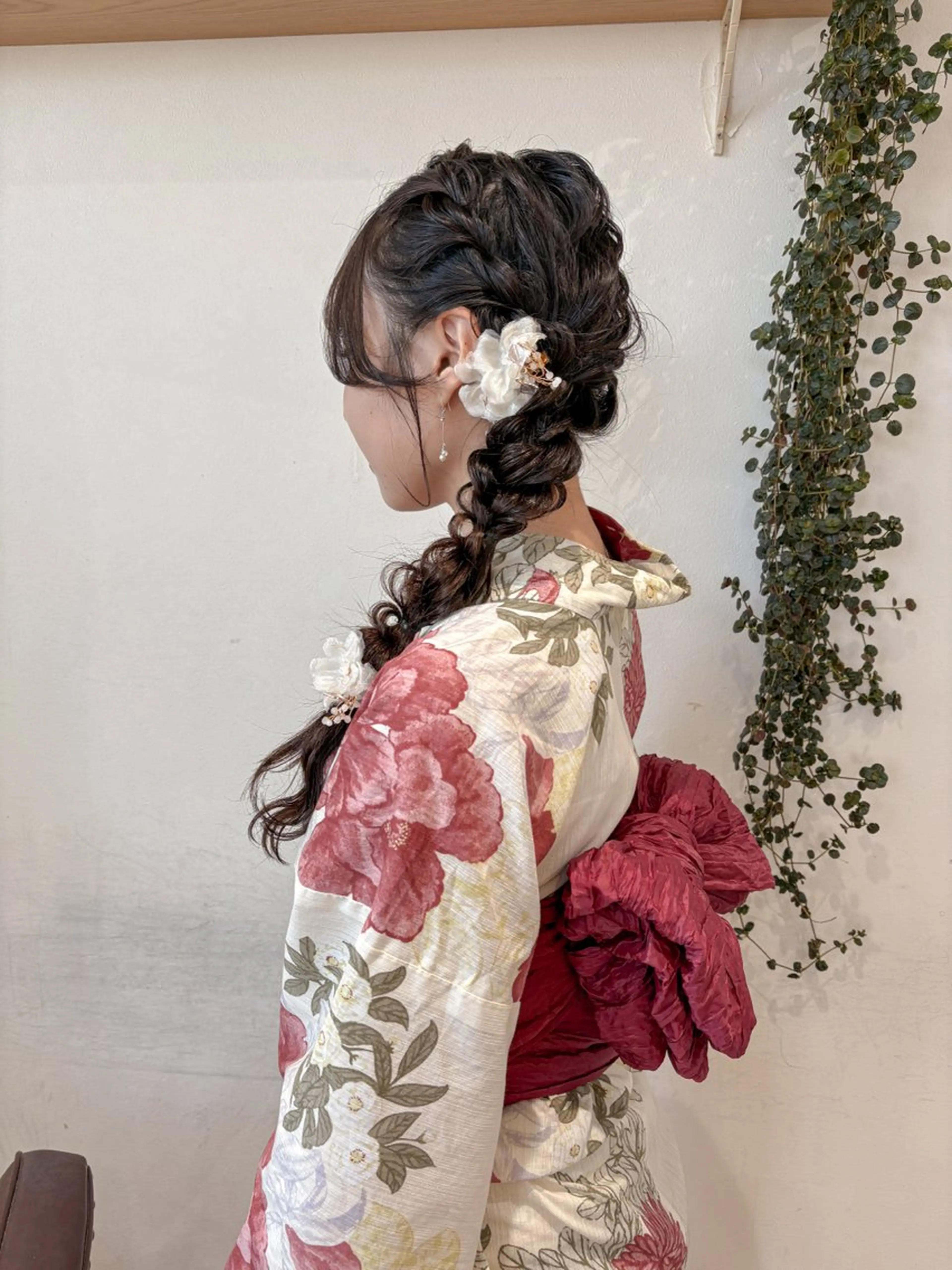 ヘアアレンジ 着付け cut/nail ▫️イチカ🌻のネイルデザイン