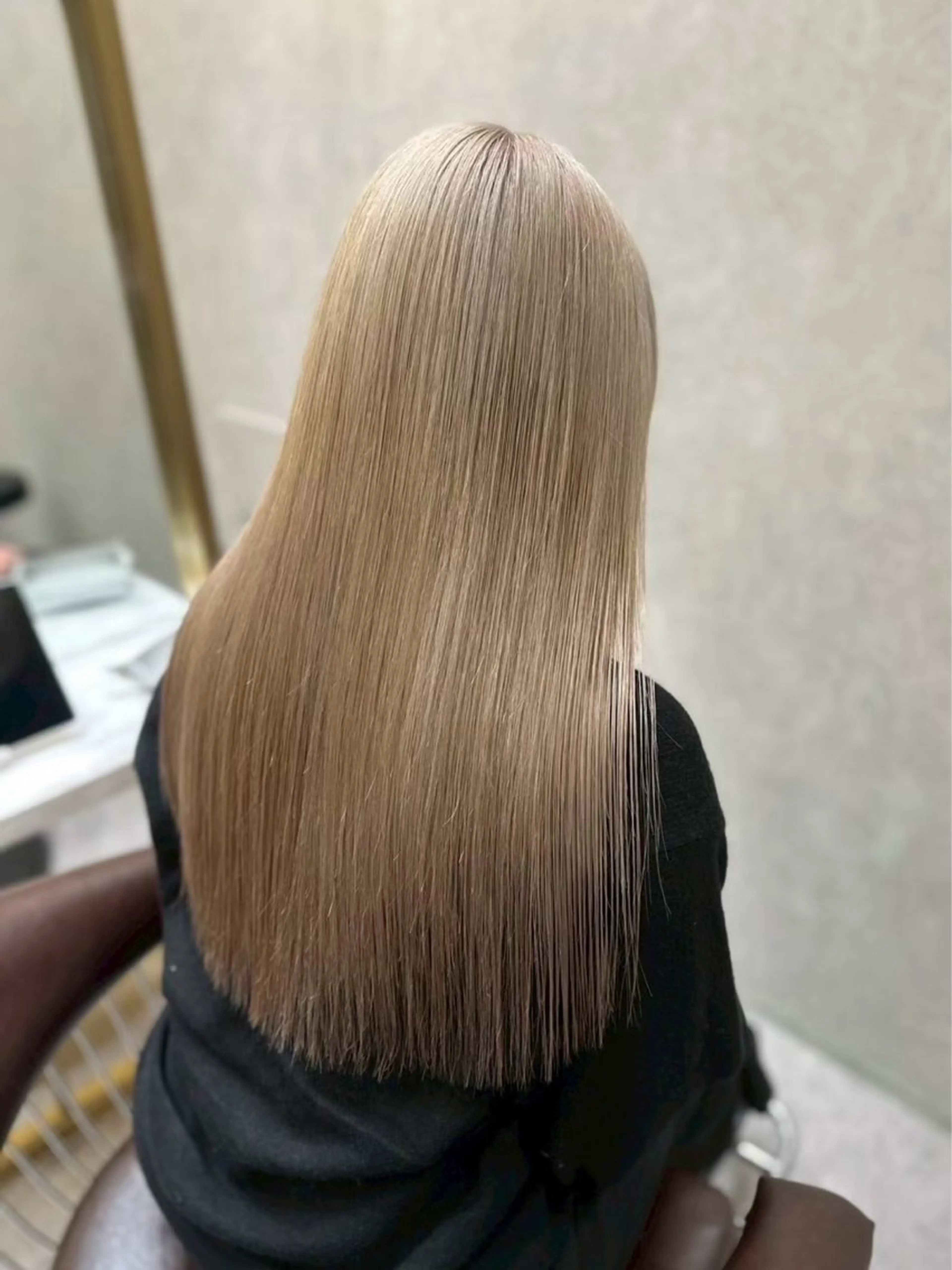 カラー ヘアカラー nao 艶カラー🌙* :ﾟのヘアスタイル