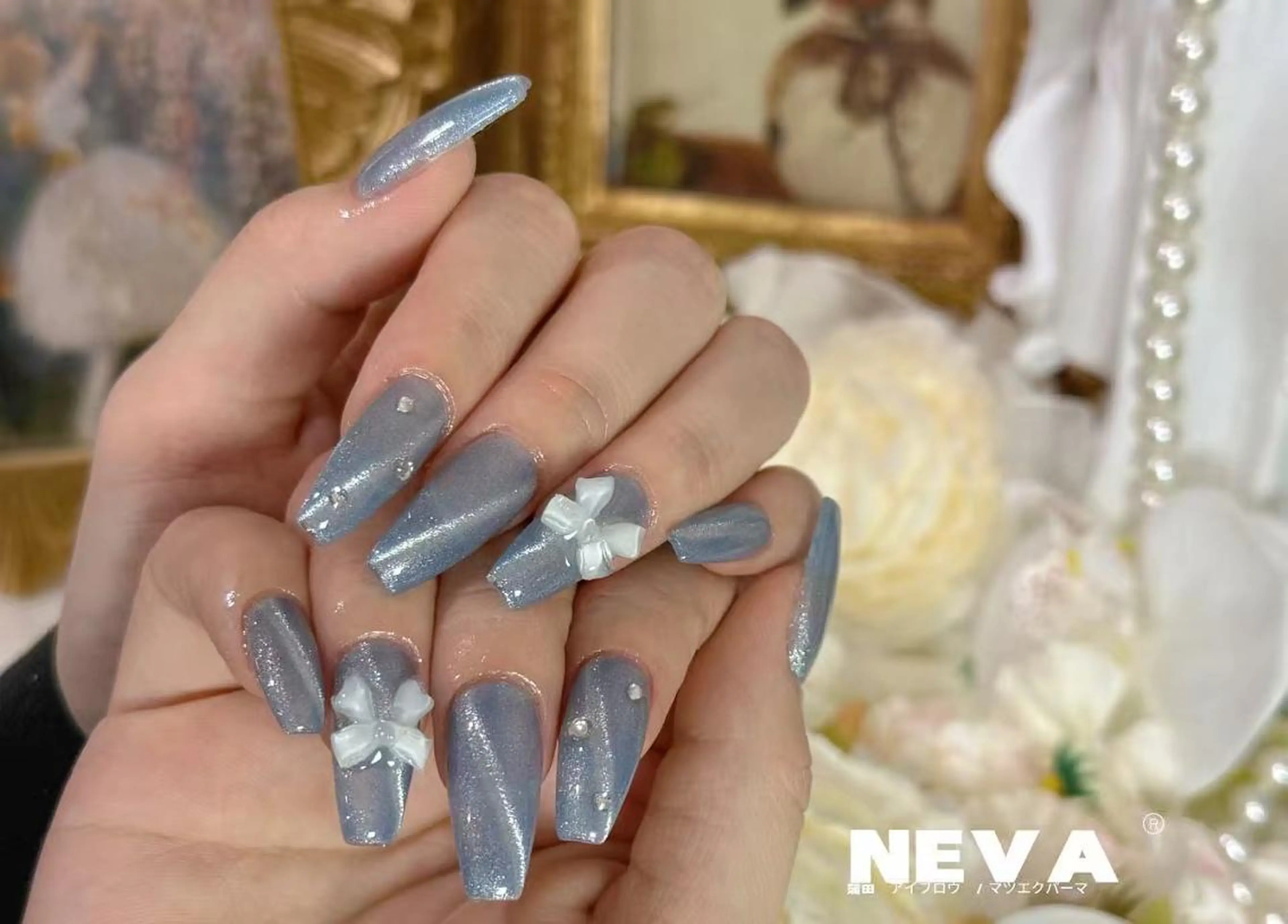 ネイル ハンドネイル ハンドケア 🤍蒲田NEVA ネイル&パーマ🪽のネイルデザイン