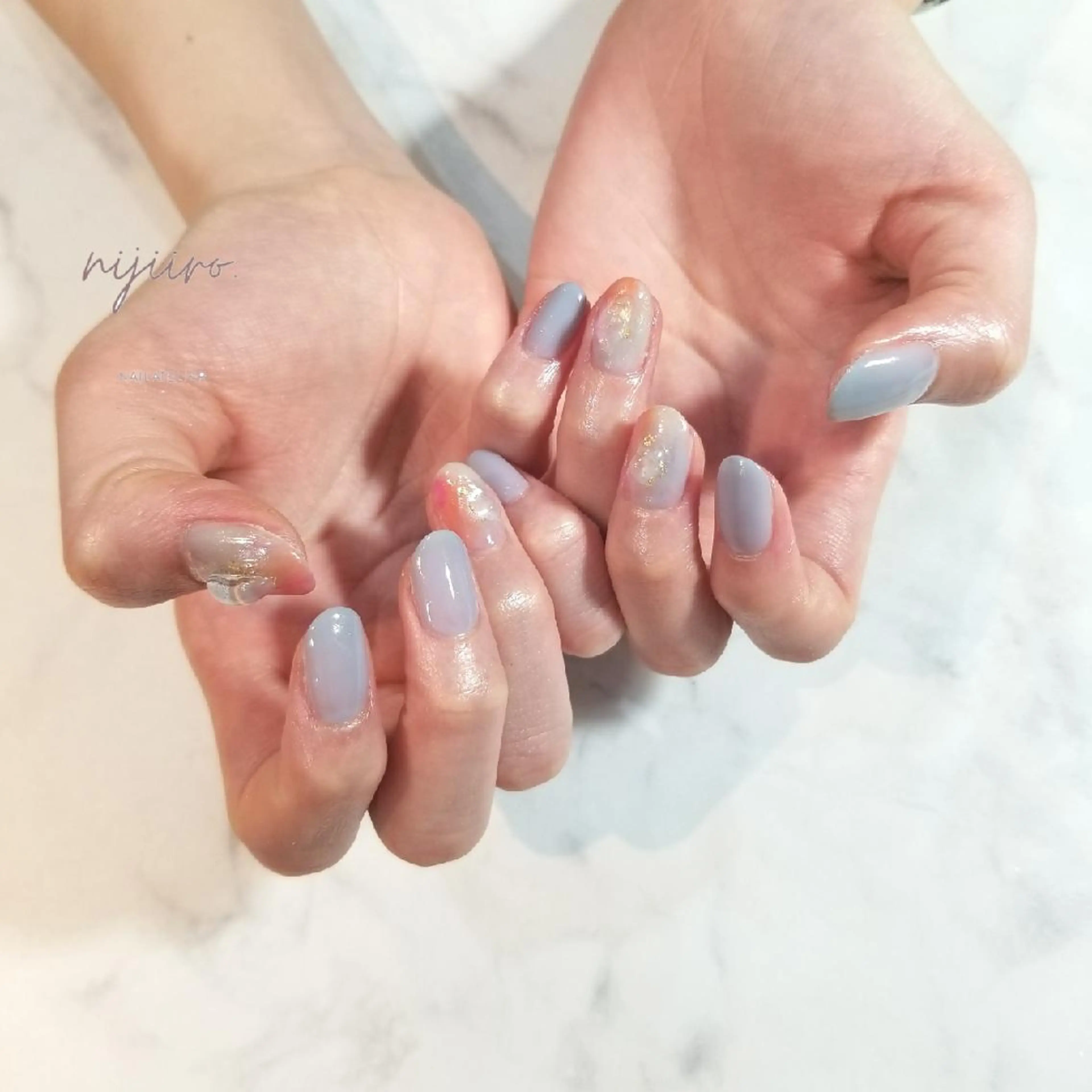 ネイル ハンドネイル nijiiro🌈 サトウのネイルデザイン