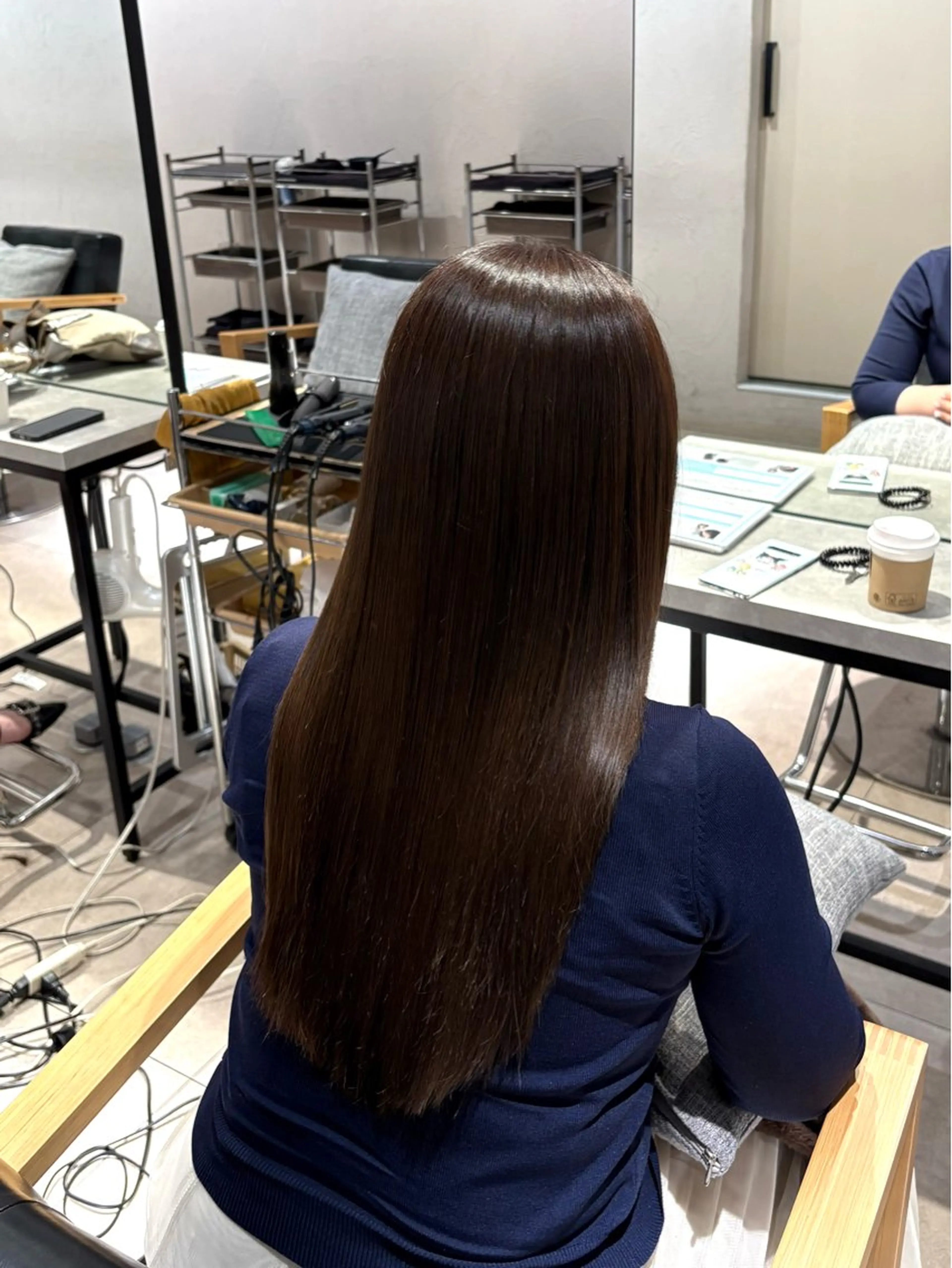ロング 髪質改善 トリートメント 村田 ありさのヘアスタイル