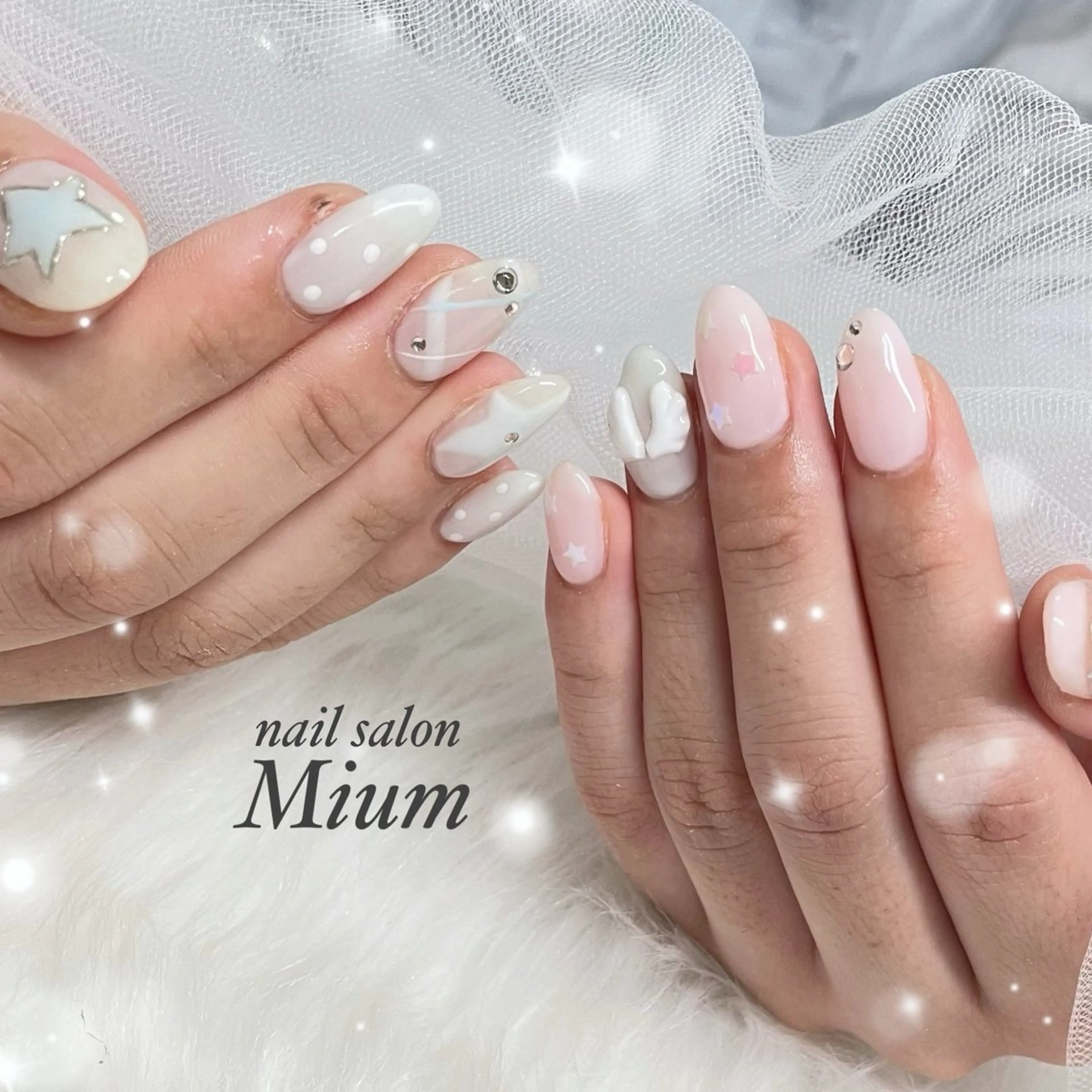 ネイル ハンドネイル nail salon Miumのネイルデザイン