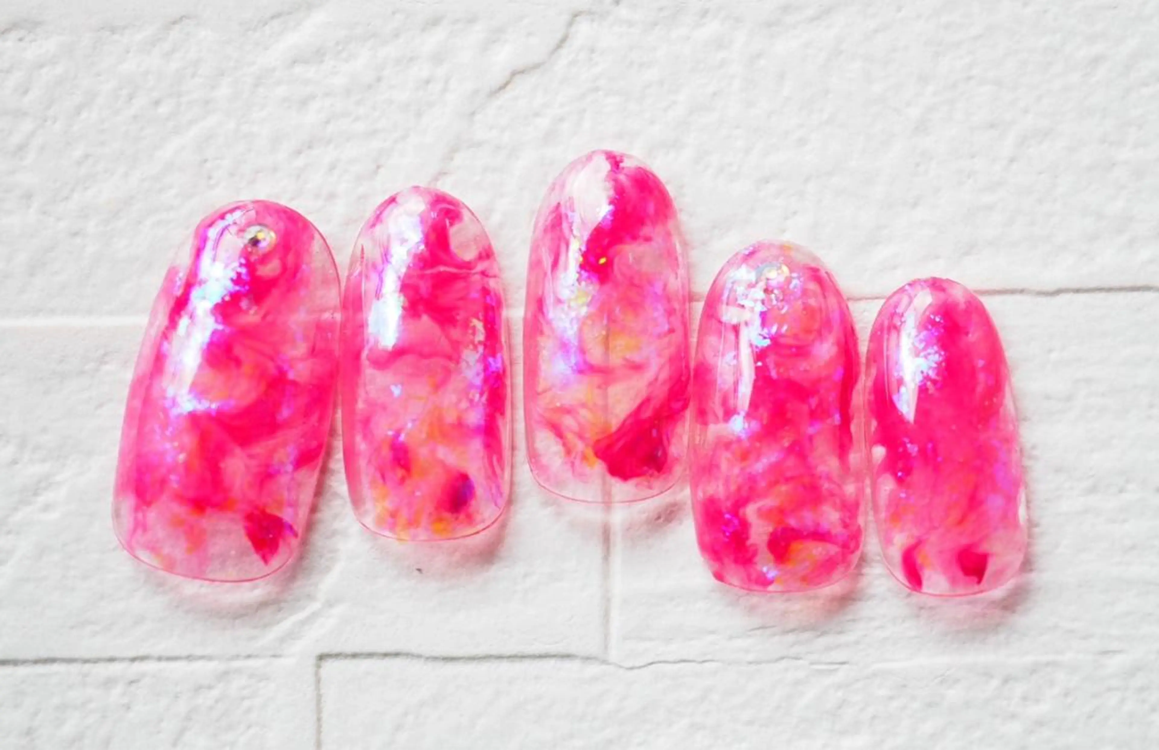 ネイル ハンドネイル トップネイリスト Ribbon立川店のネイルデザイン