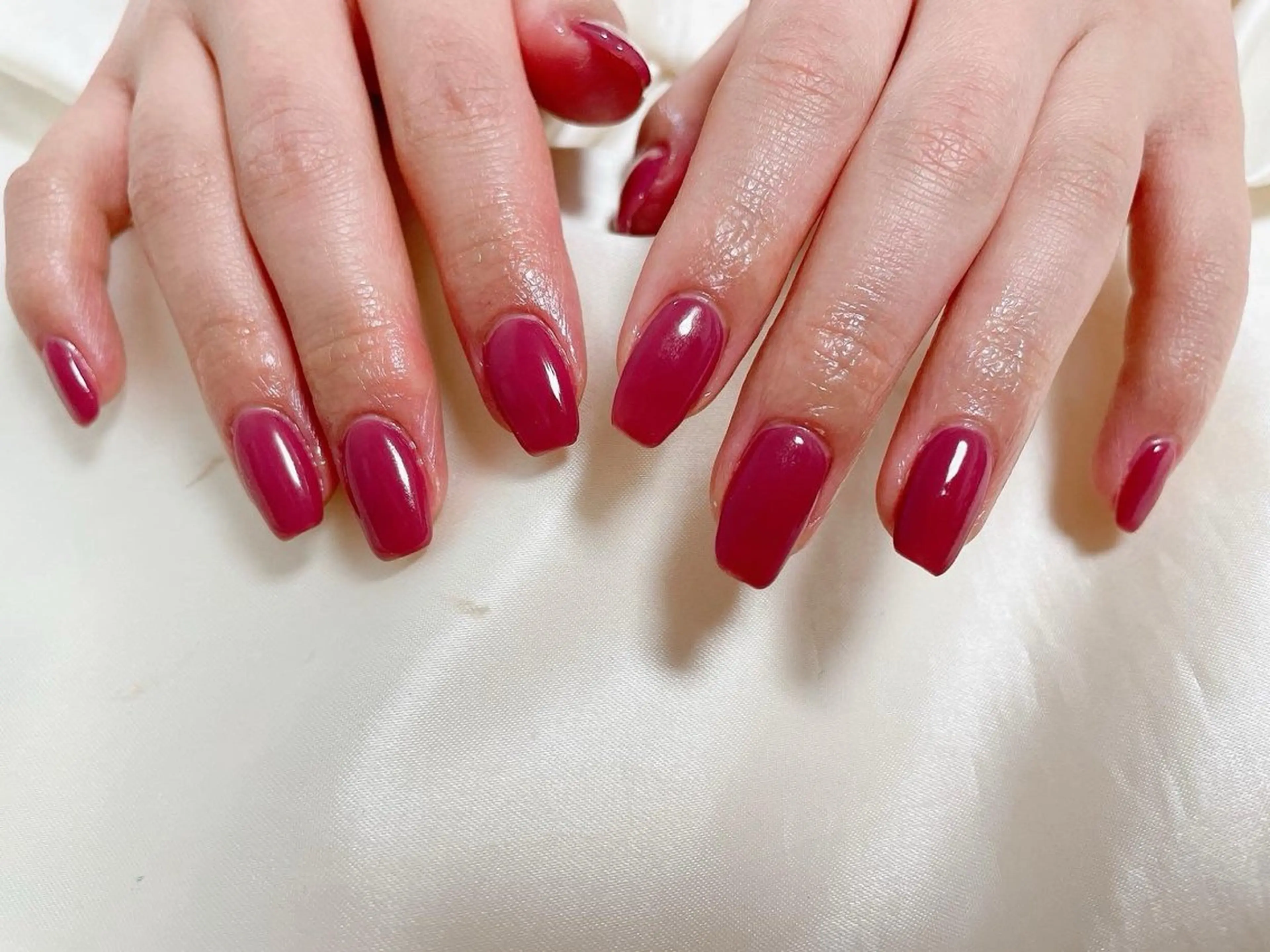 ネイル オーロラネイル フットネイル フレンチネイル ジェルネイル 韓国ネイル kikinail 溝の口のネイルデザイン