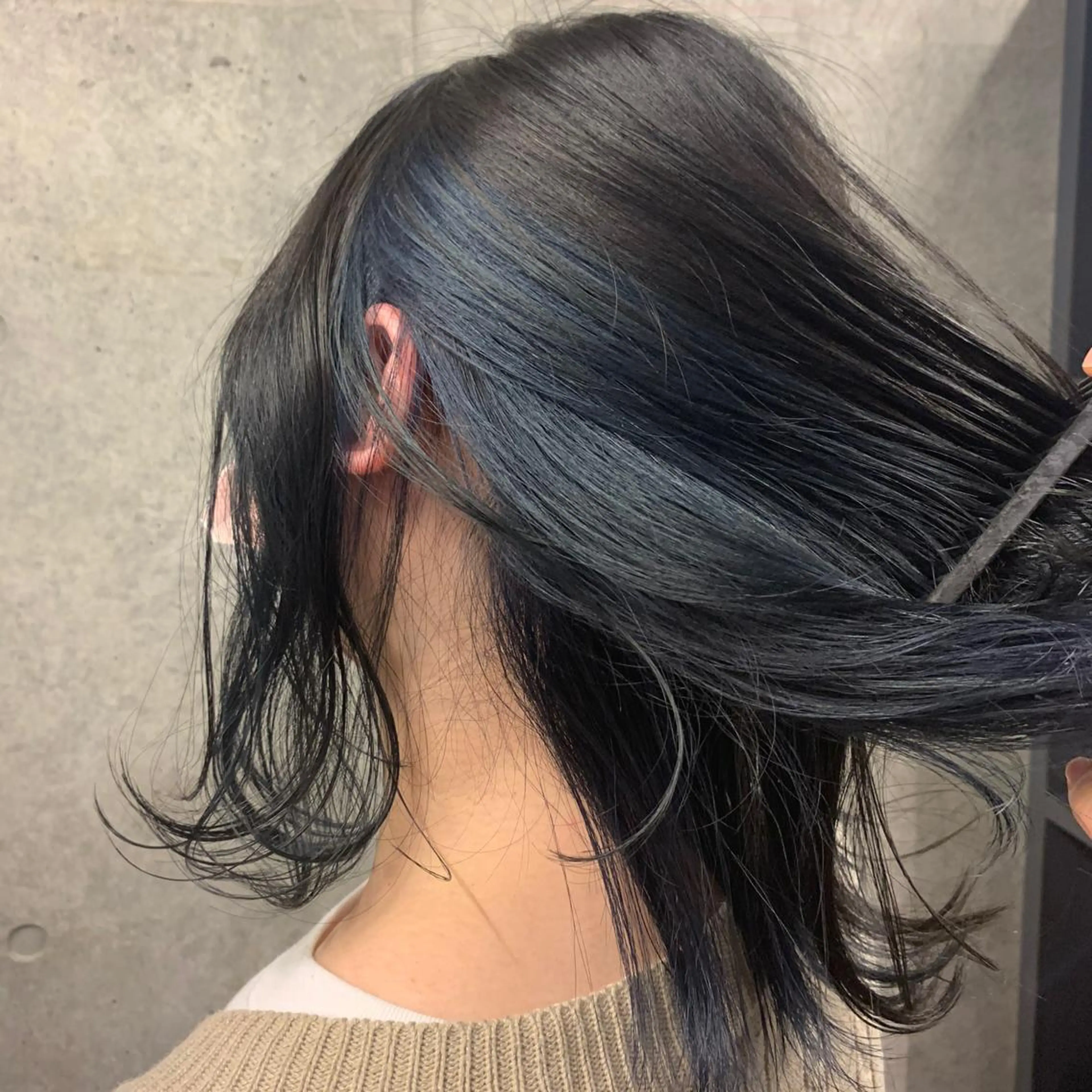 ショート カラー ブリーチ ブルーカラー スパイキーショート/ メンズヘア/hugeのヘアスタイル