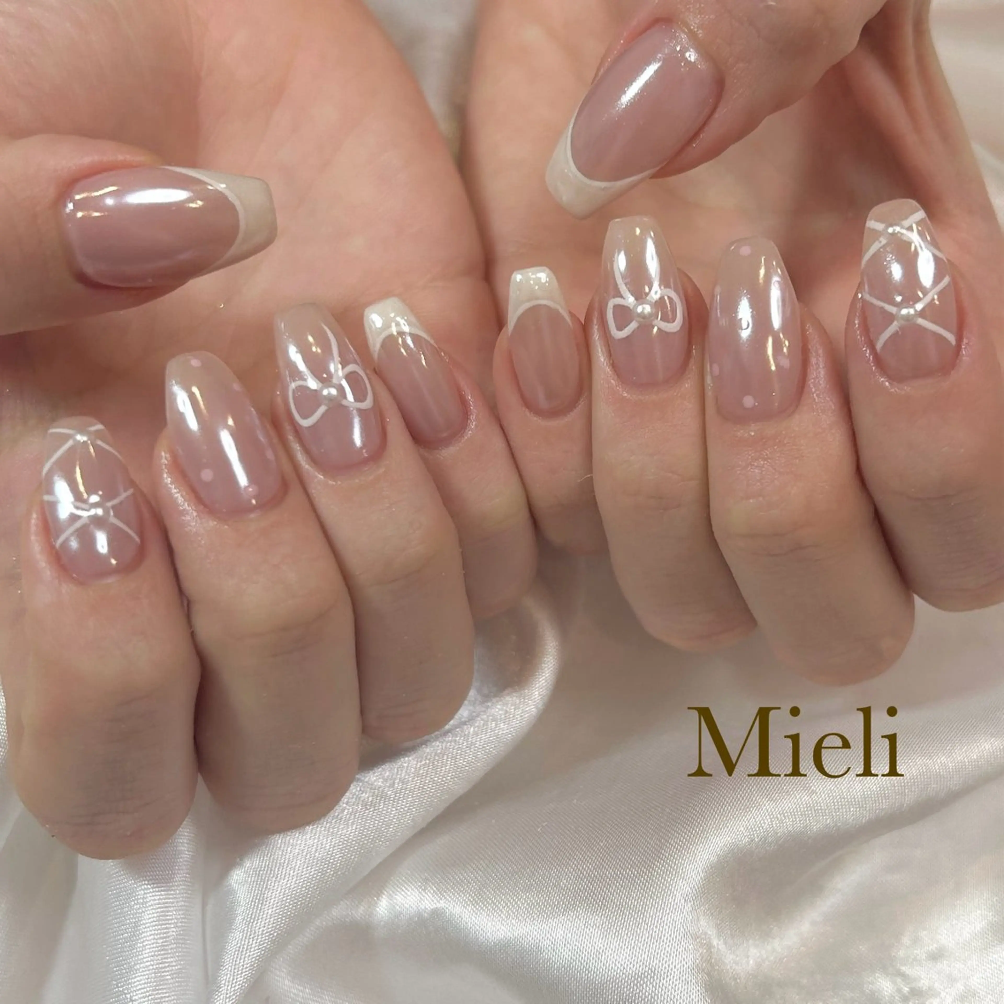 ネイル ネイリストUSUI♡ パラジェルフィルインのネイルデザイン