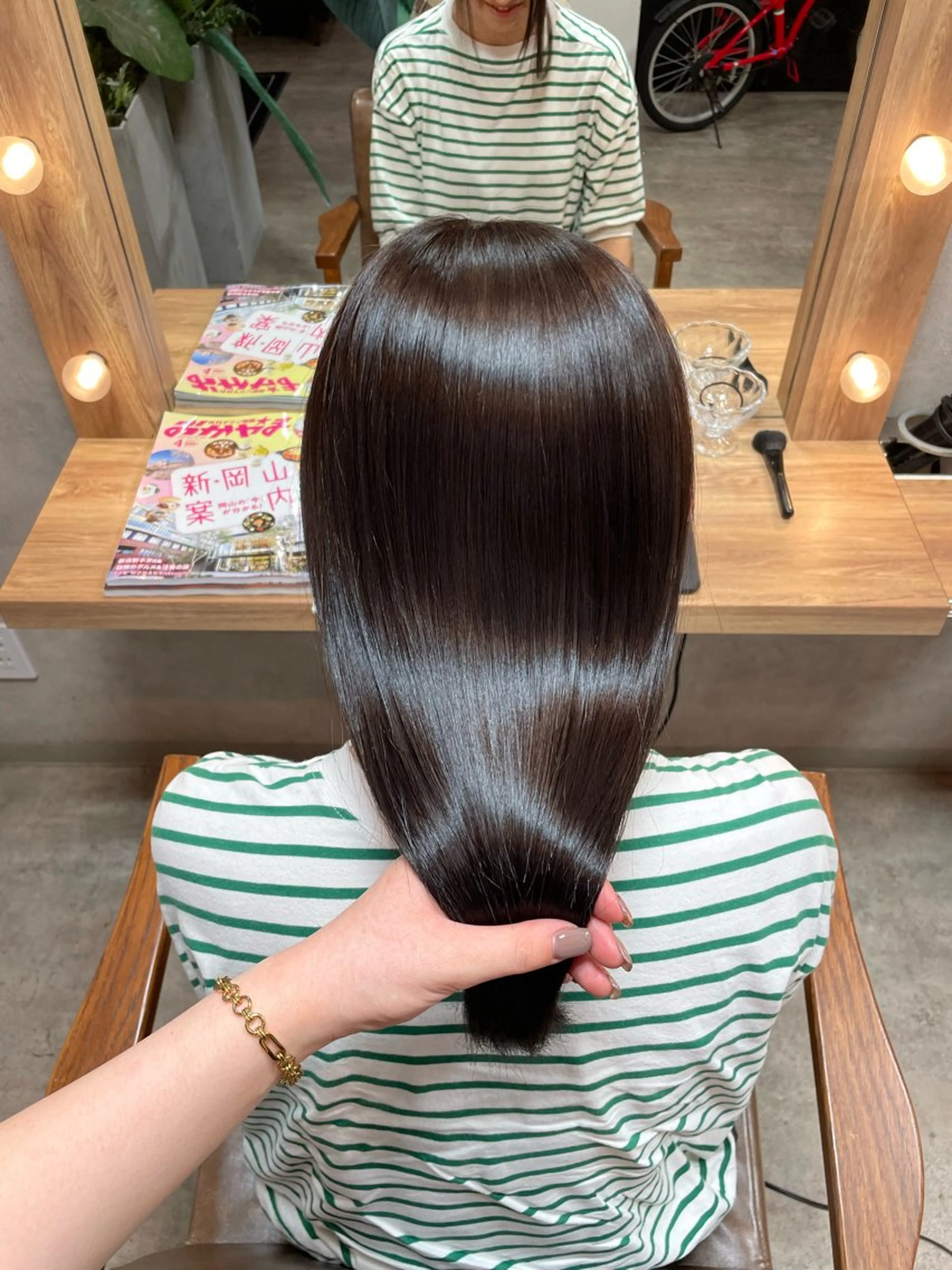 セミロング トリートメント 🔖RIENS /renaのヘアスタイル