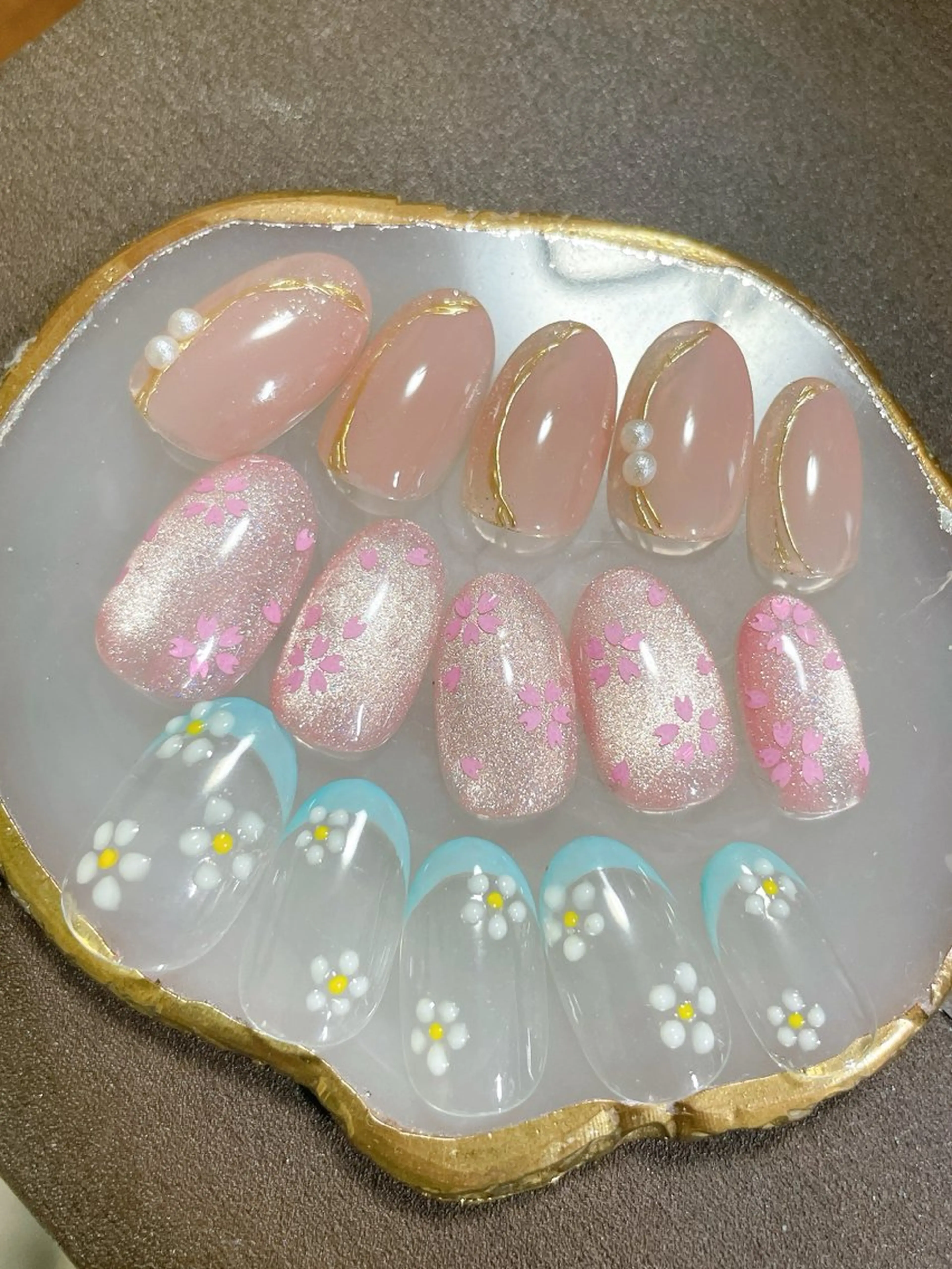 ネイル 春ネイル Kuroki Yurikaのネイルデザイン