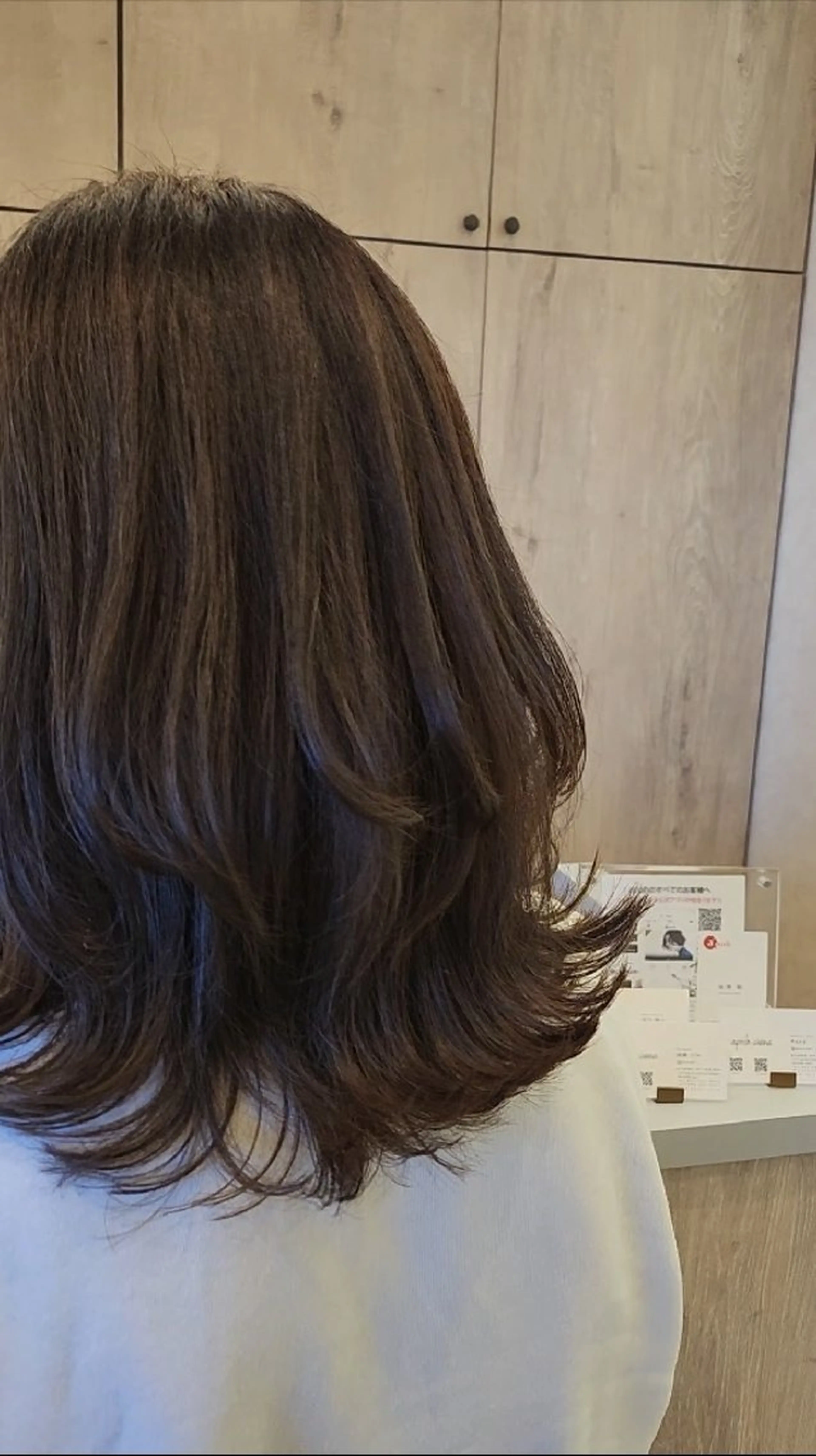 カラー ミディアム 垢抜けパーマヘア🍯 ジルのヘアスタイル