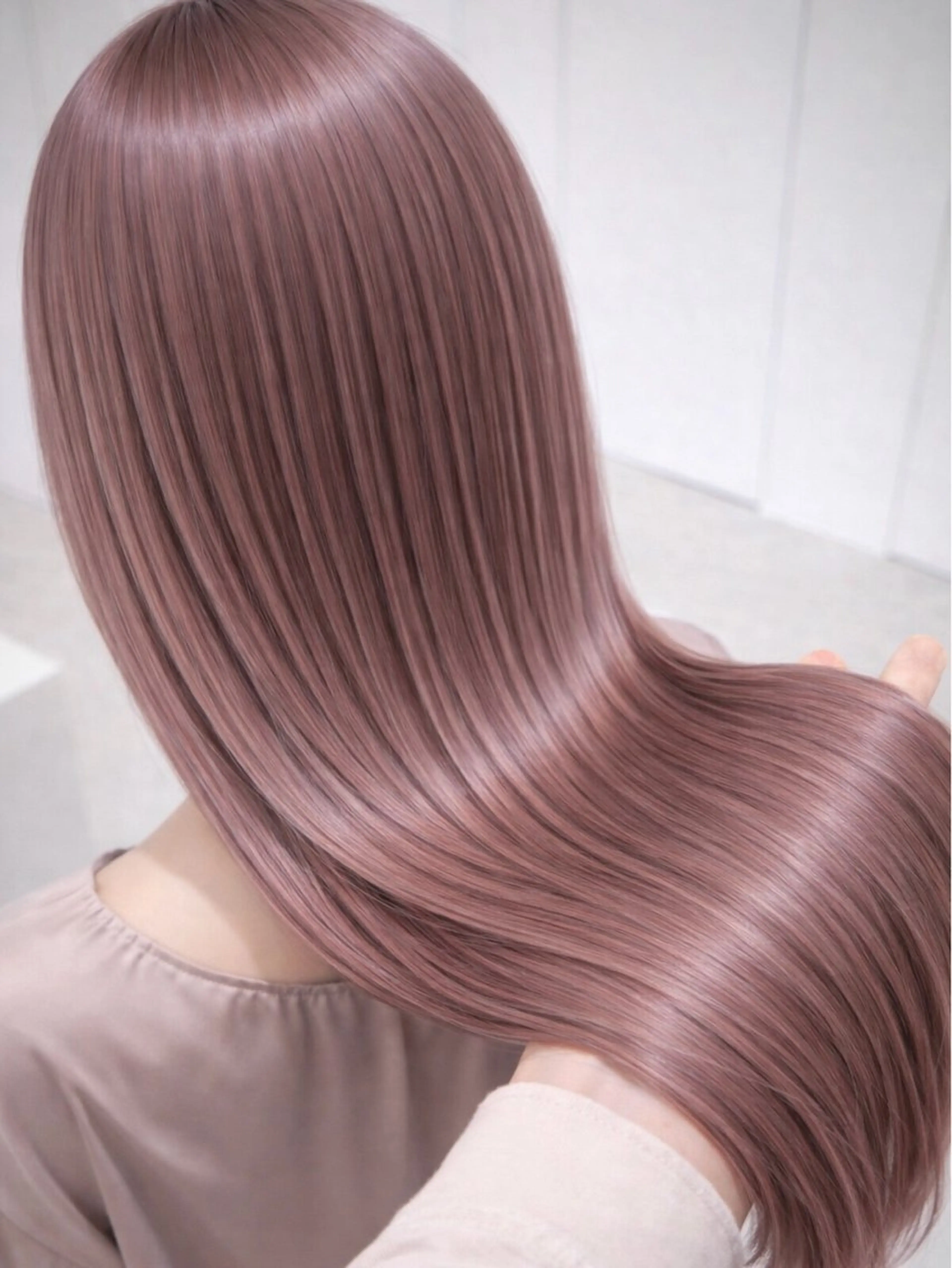 ロング カラー ブリーチ ケアブリーチ 透明感カラー ダブルカラー ピンクカラー カット ヘアカラー 💎透明感カラー特化 💎TAISEIのヘアスタイル