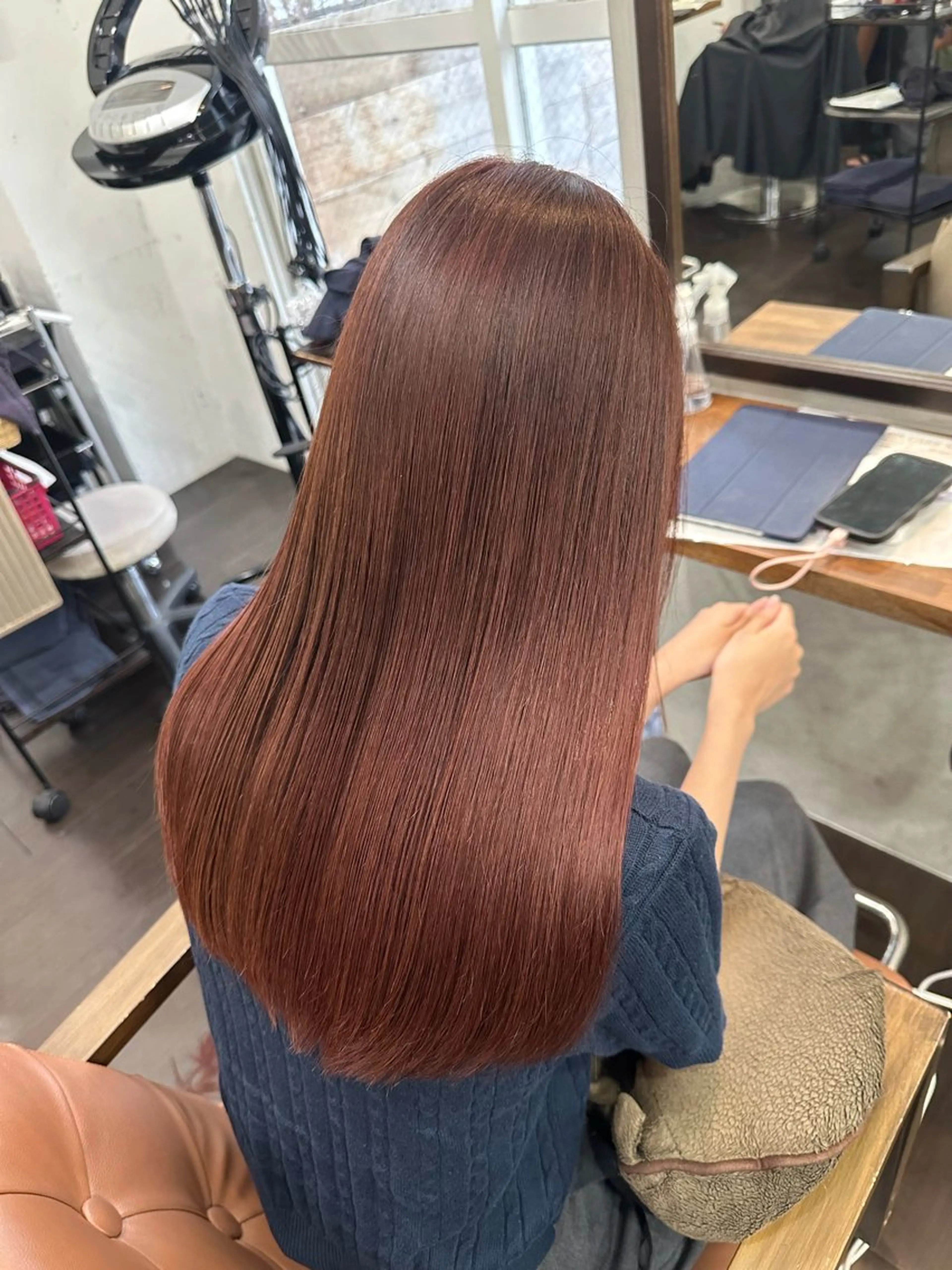 カラー 名駅/艶カラー/原田 永遠のヘアスタイル