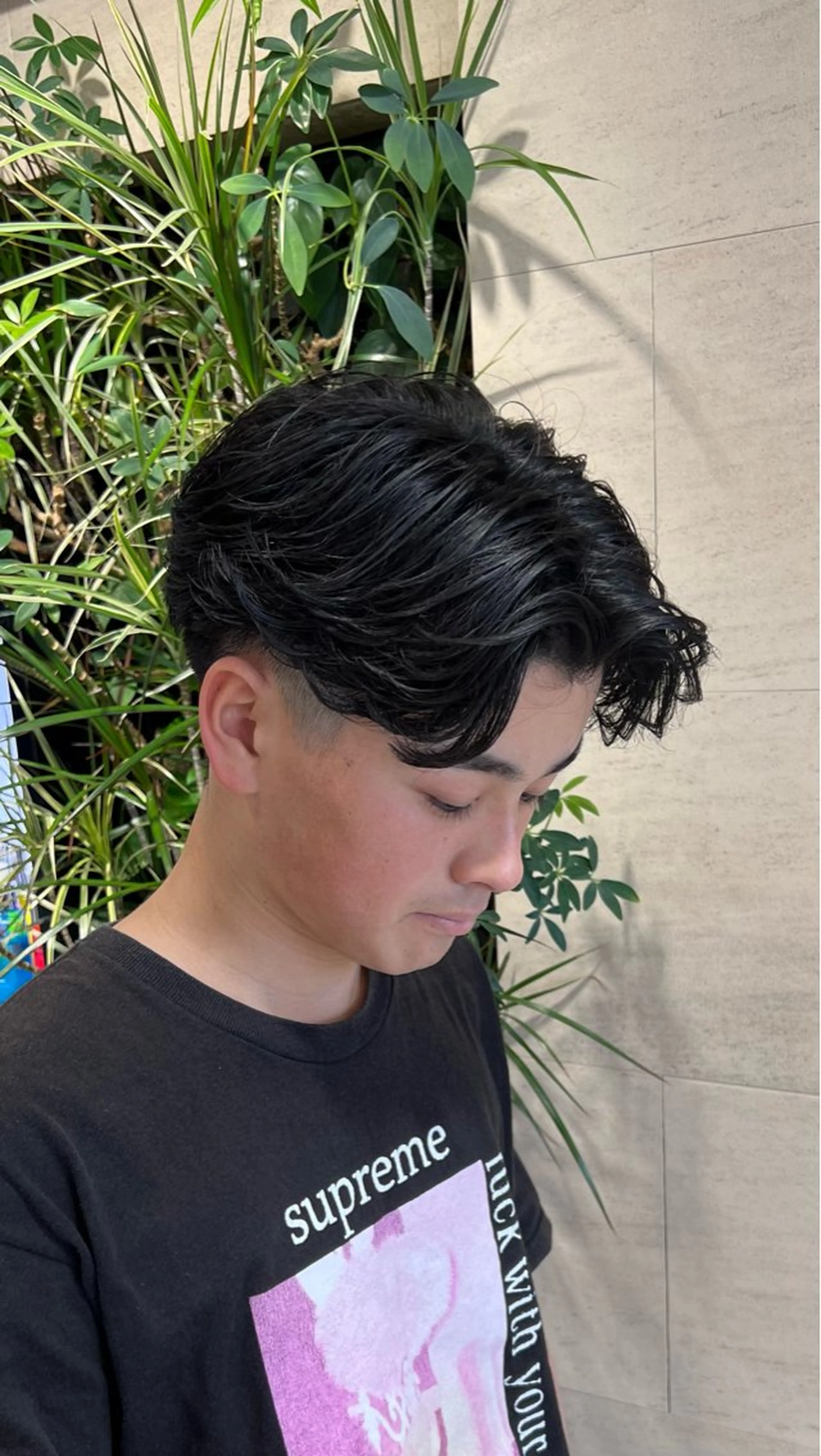 メンズ カット パーマ メンズカット/メン ズパーマ/鎌倉/ユウのヘアスタイル