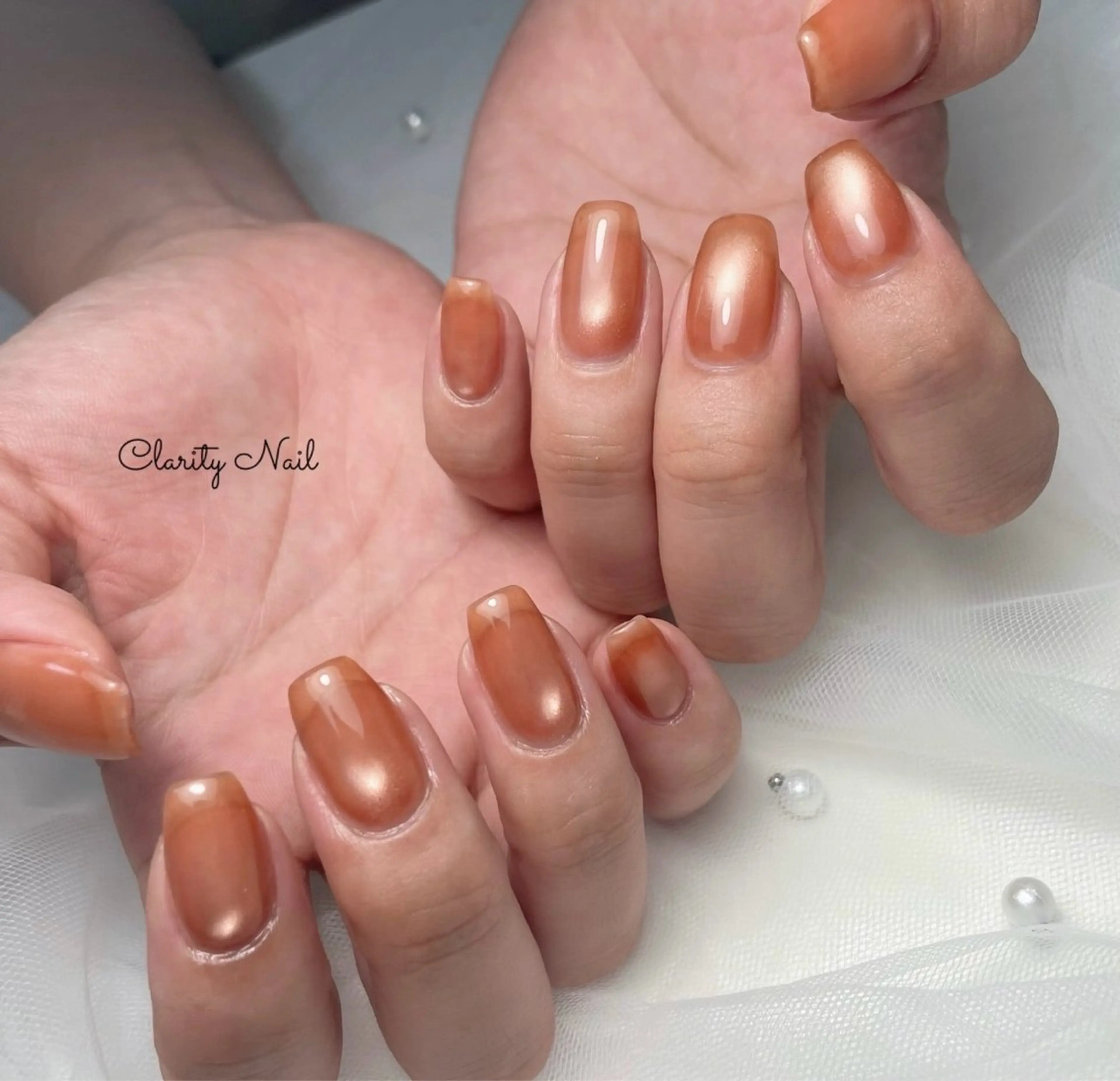 ネイル ワンカラーネイル ハンドネイル Clarity Nailのネイルデザイン