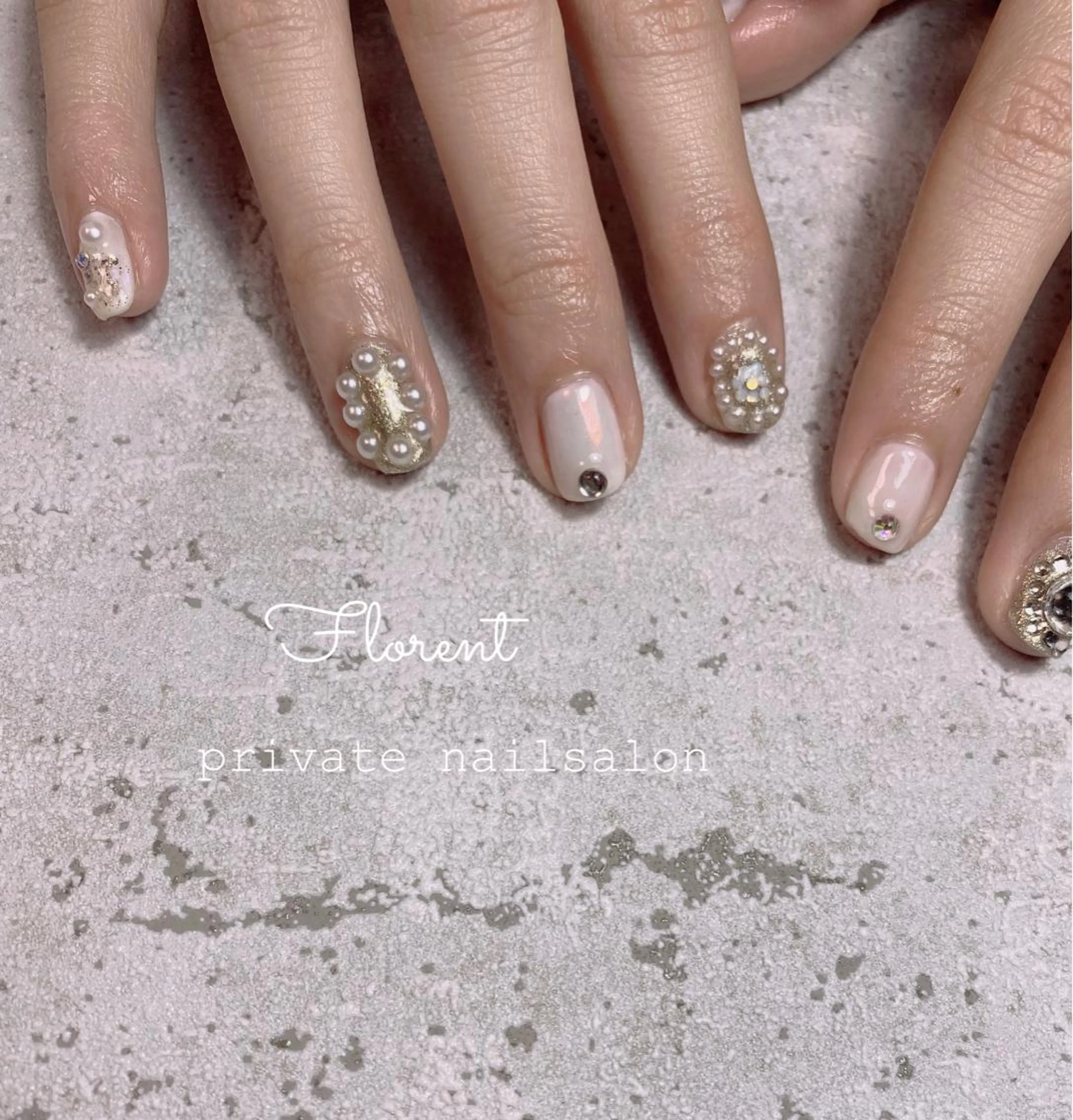 ネイル ハンドネイル florent nailのネイルデザイン