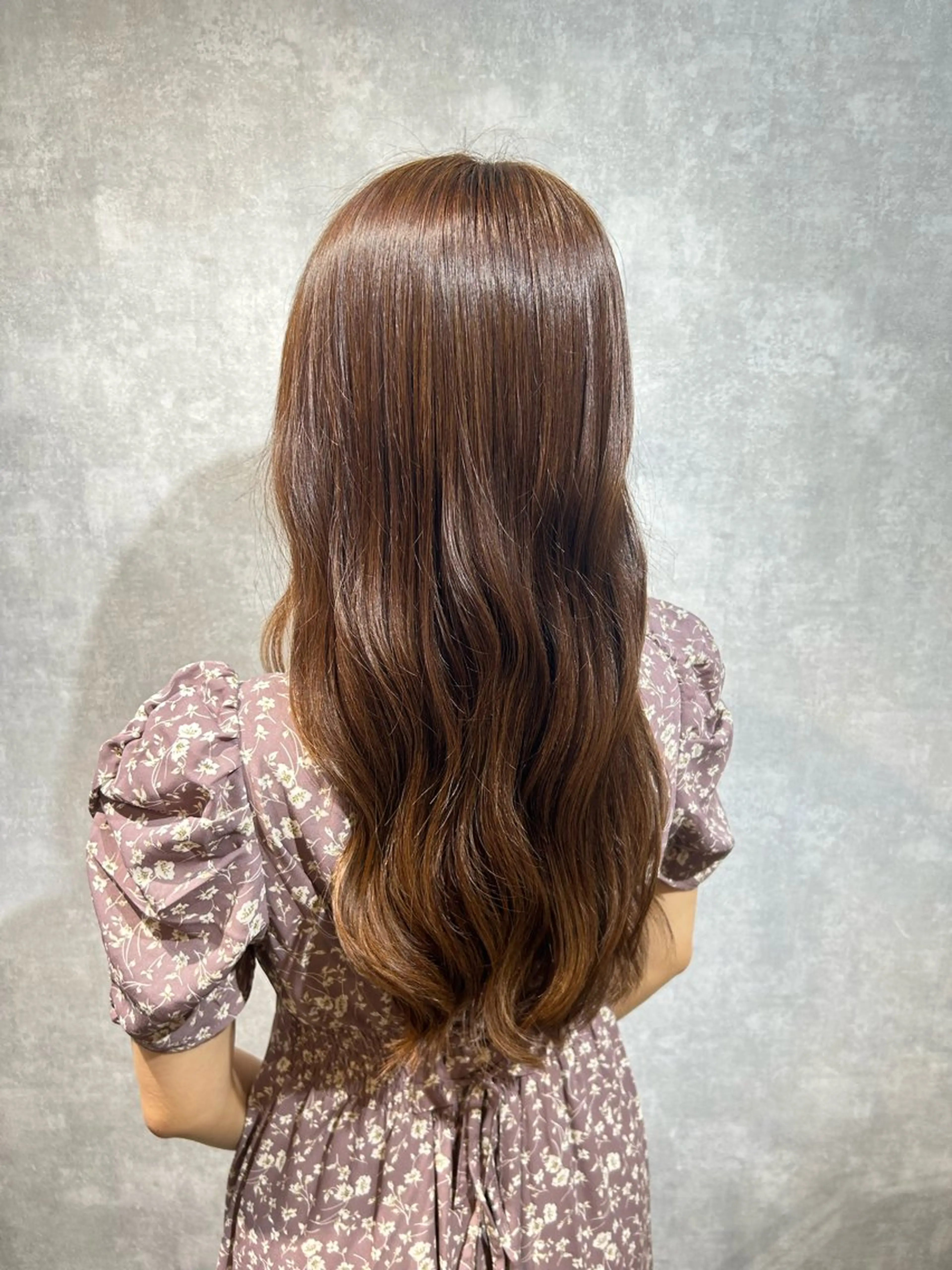 ロング カラー 𝐒𝐇𝐔𝐑𝐈 🦋艶カラー🦋のヘアスタイル