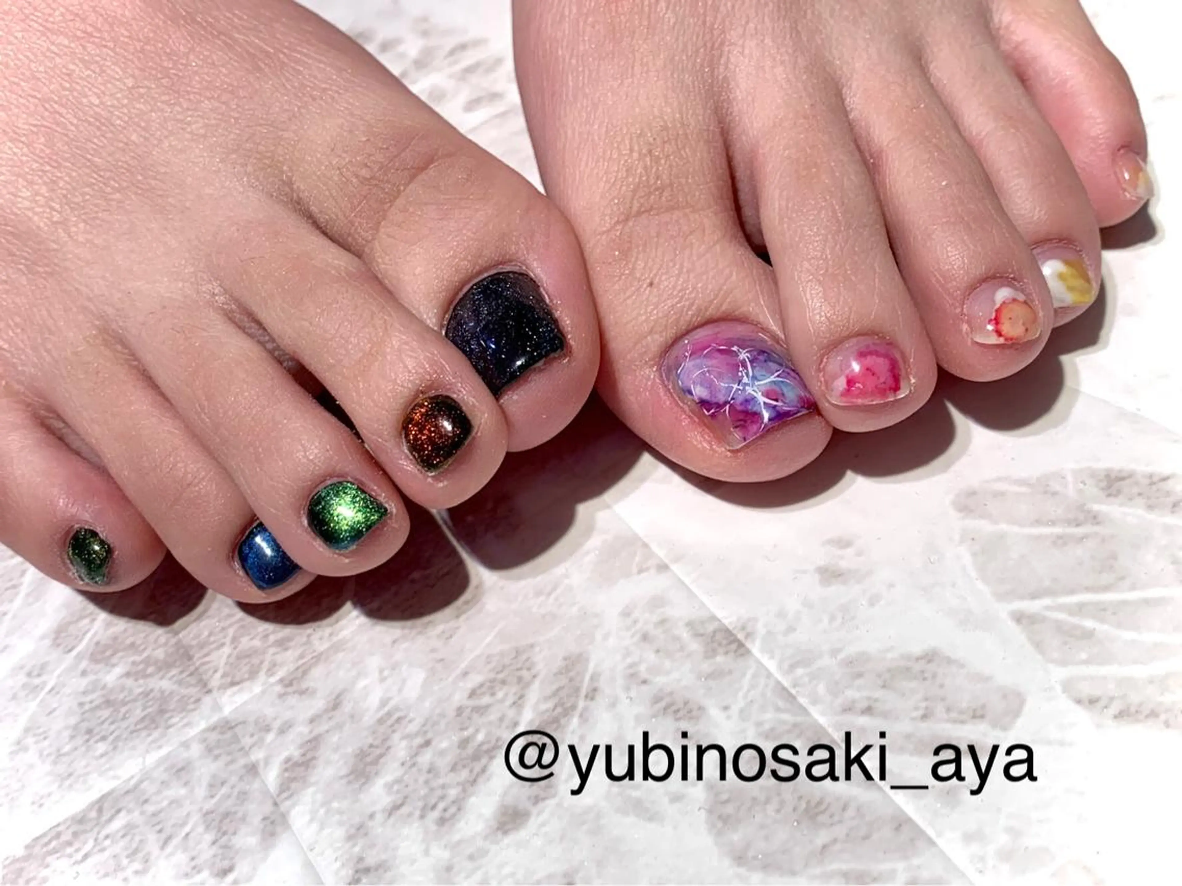 ネイル ゆびノさき茨木店 ニュアンス/アートのネイルデザイン