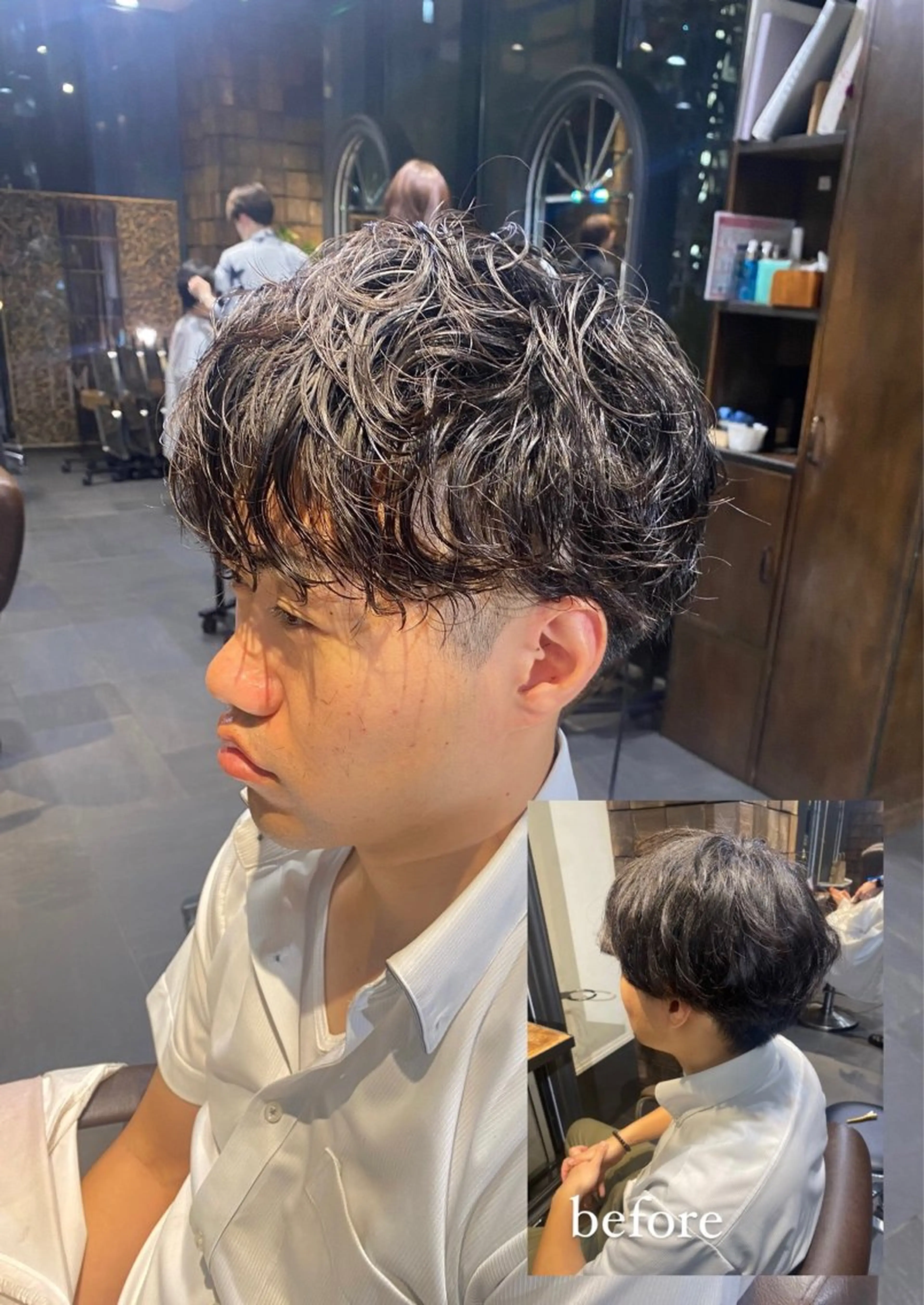 メンズ メンズパーマ カット パーマ 銀座/MINX 宇都 愛梨/似合わせカットのヘアスタイル