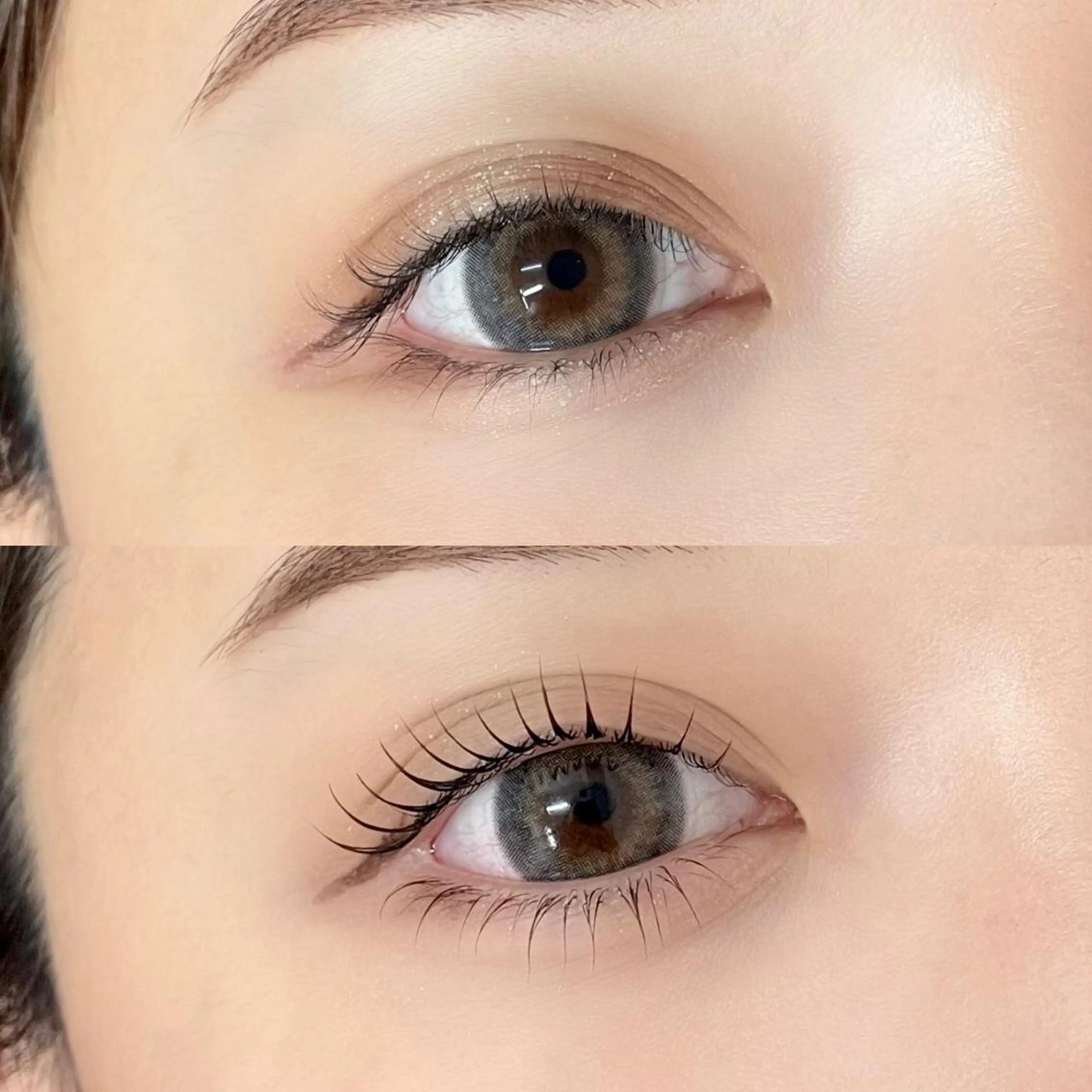 マツエク・マツパ メンズ マツパ BEIGE 金山 🌹RUKAのマツエク・マツパデザイン