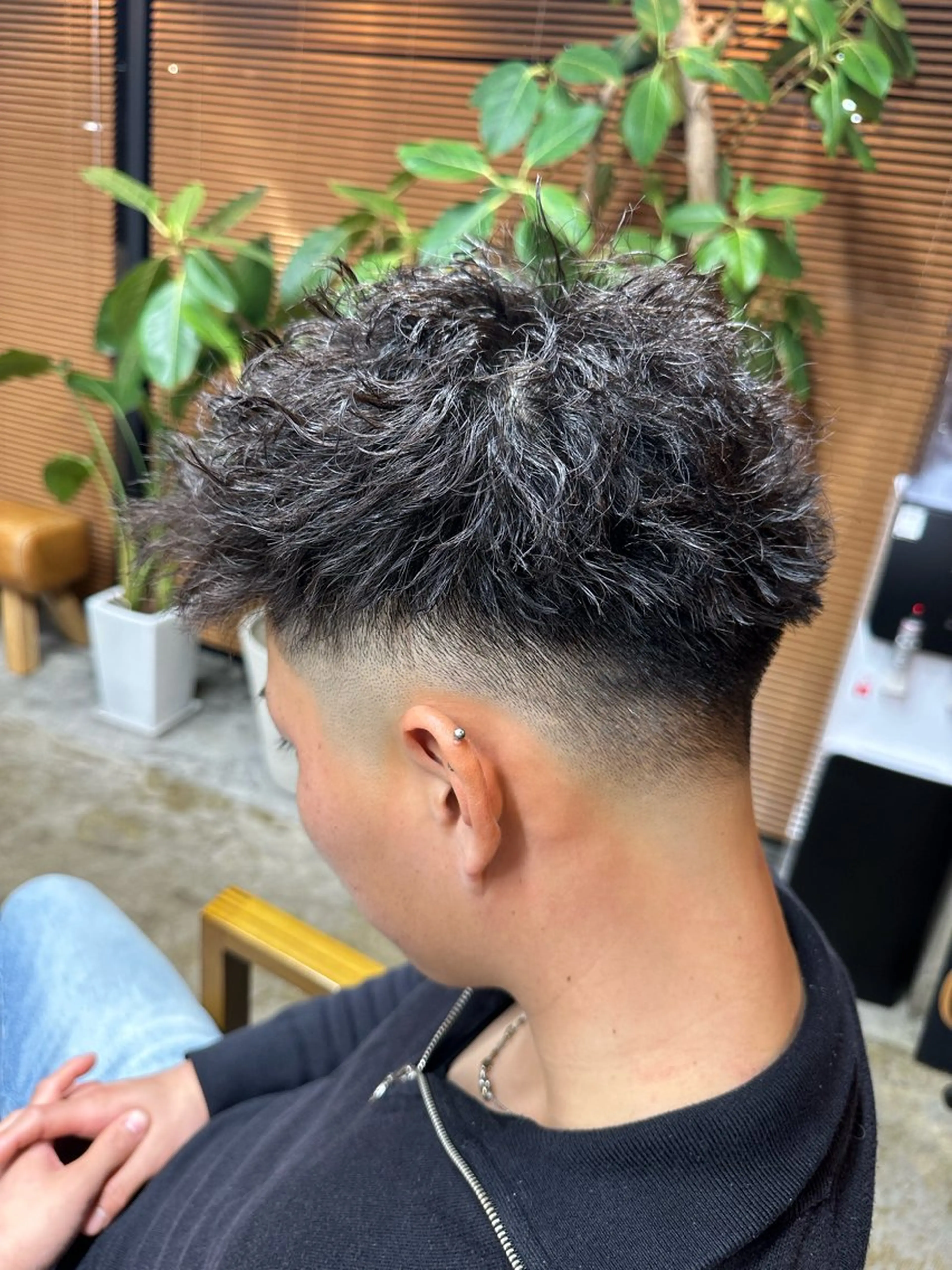 メンズ フェードカット スキンフェード 中島 惇のヘアスタイル