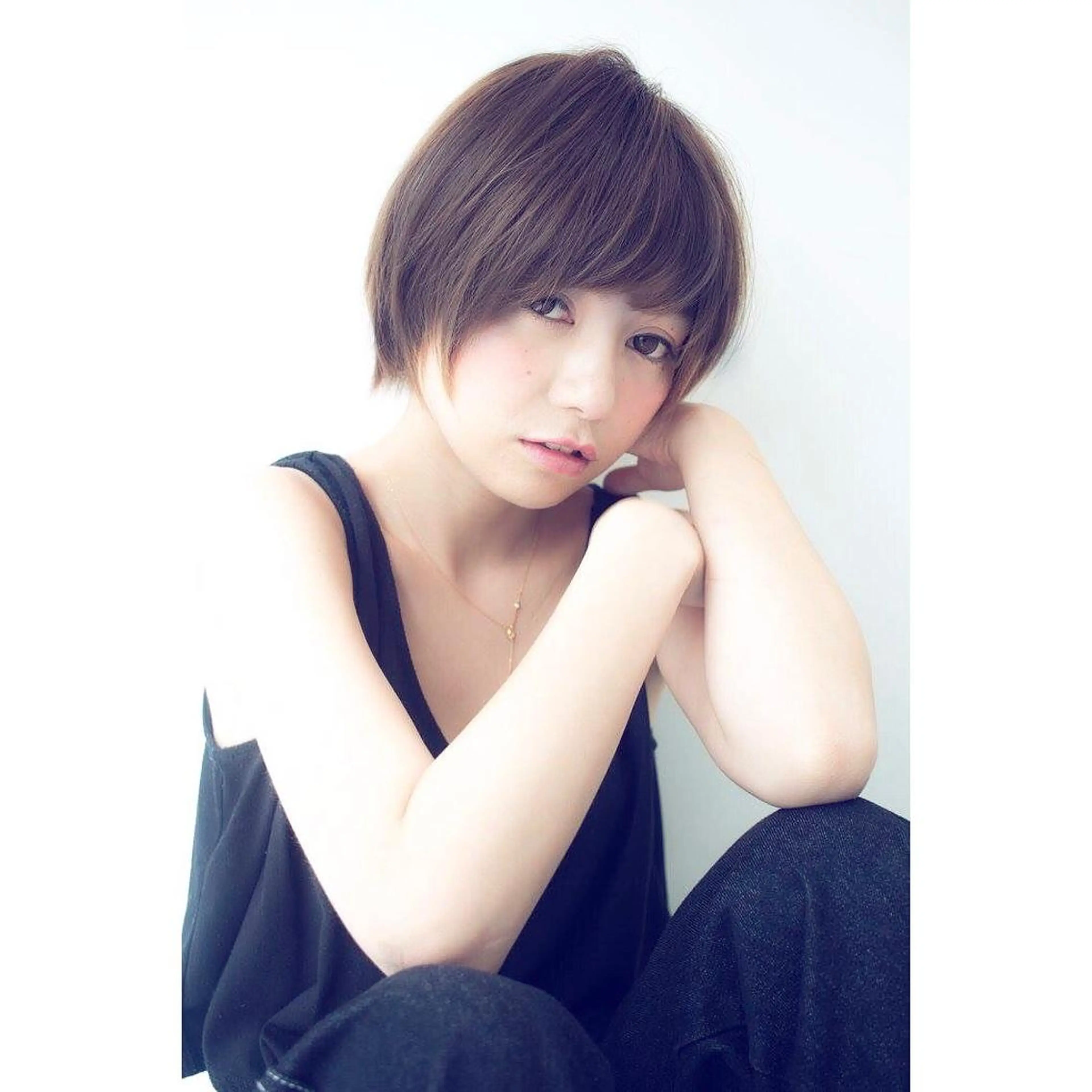 ショート カラー 内藤 達也のヘアスタイル