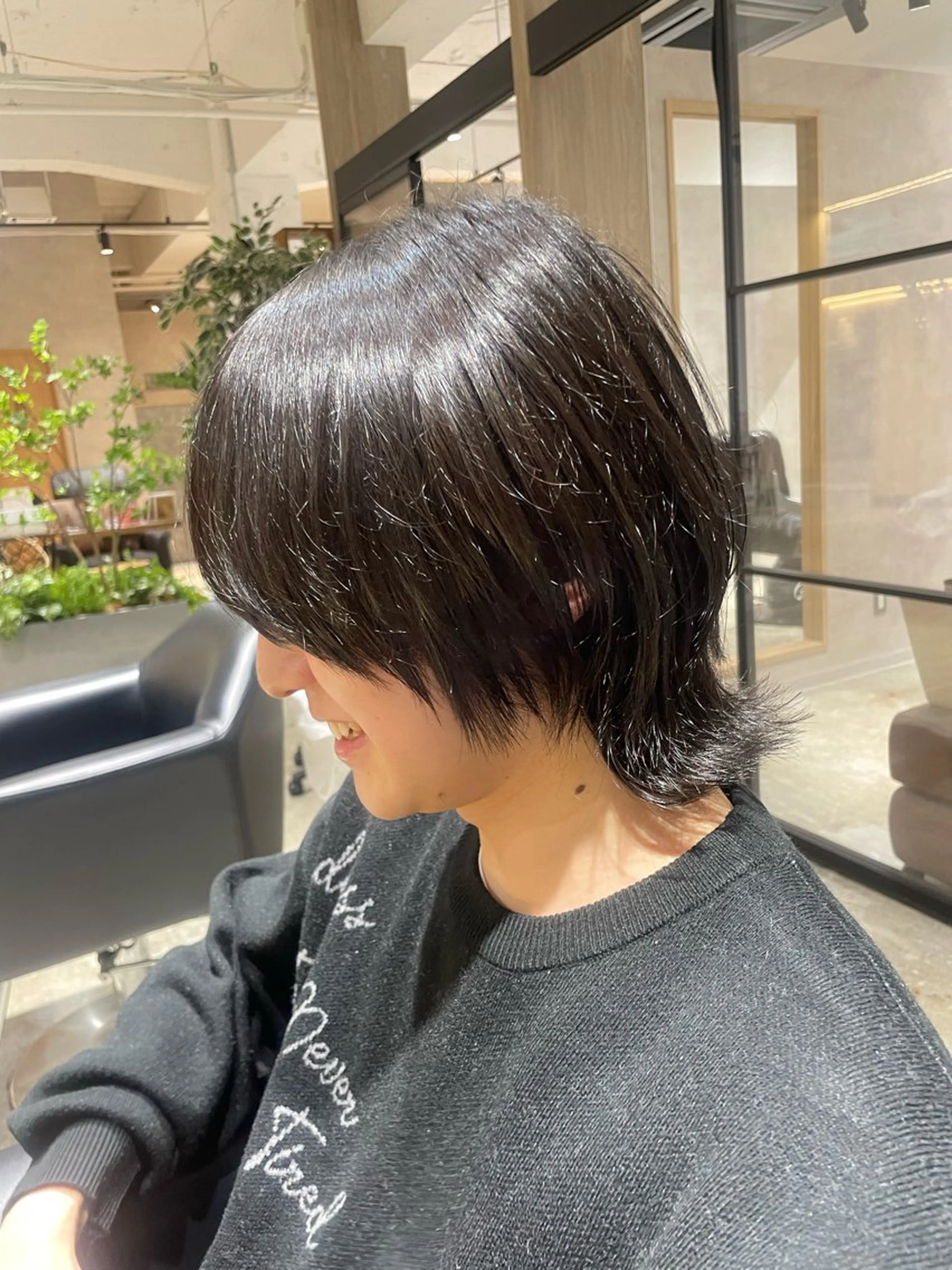 ミディアム ウルフカット カット ♦️モテ髪創作者 SUGA♦️のヘアスタイル