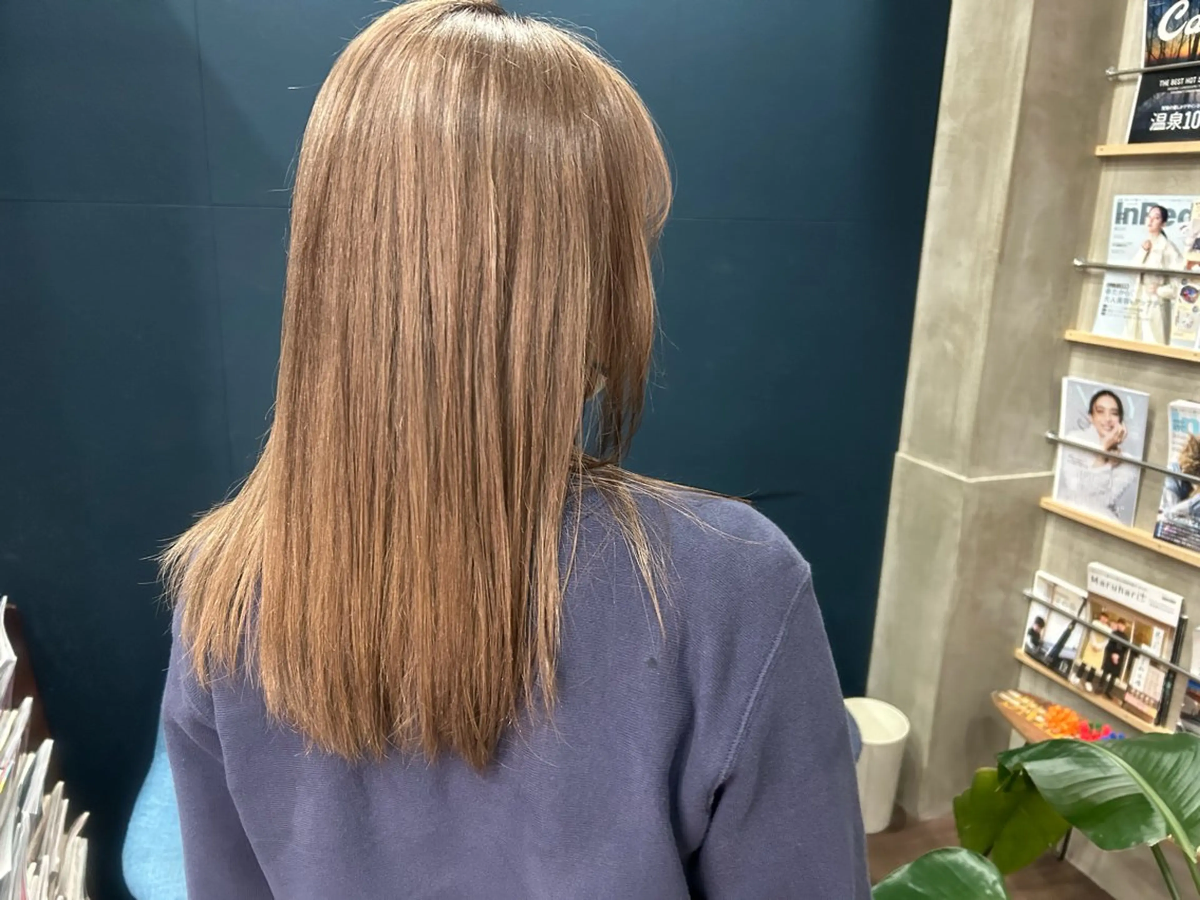 ミディアム カラー ベージュカラー 柔らかカラー🥛 mayucoのヘアスタイル