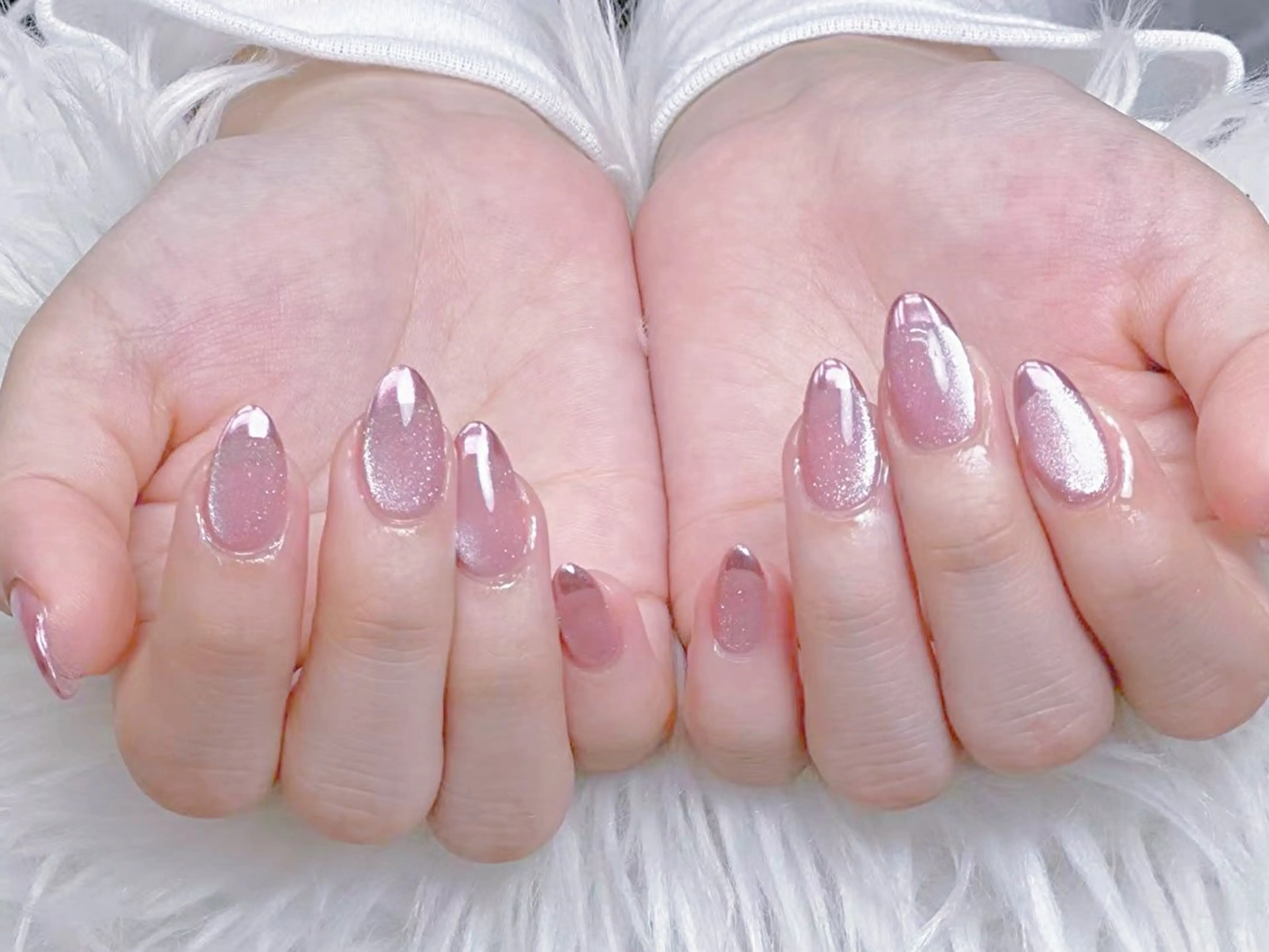 メンズ ネイル アートネイル フレンチネイル ジェルネイル キラキラネイル パラジェル ハンドネイル Bloom スカルプ専門店のネイルデザイン