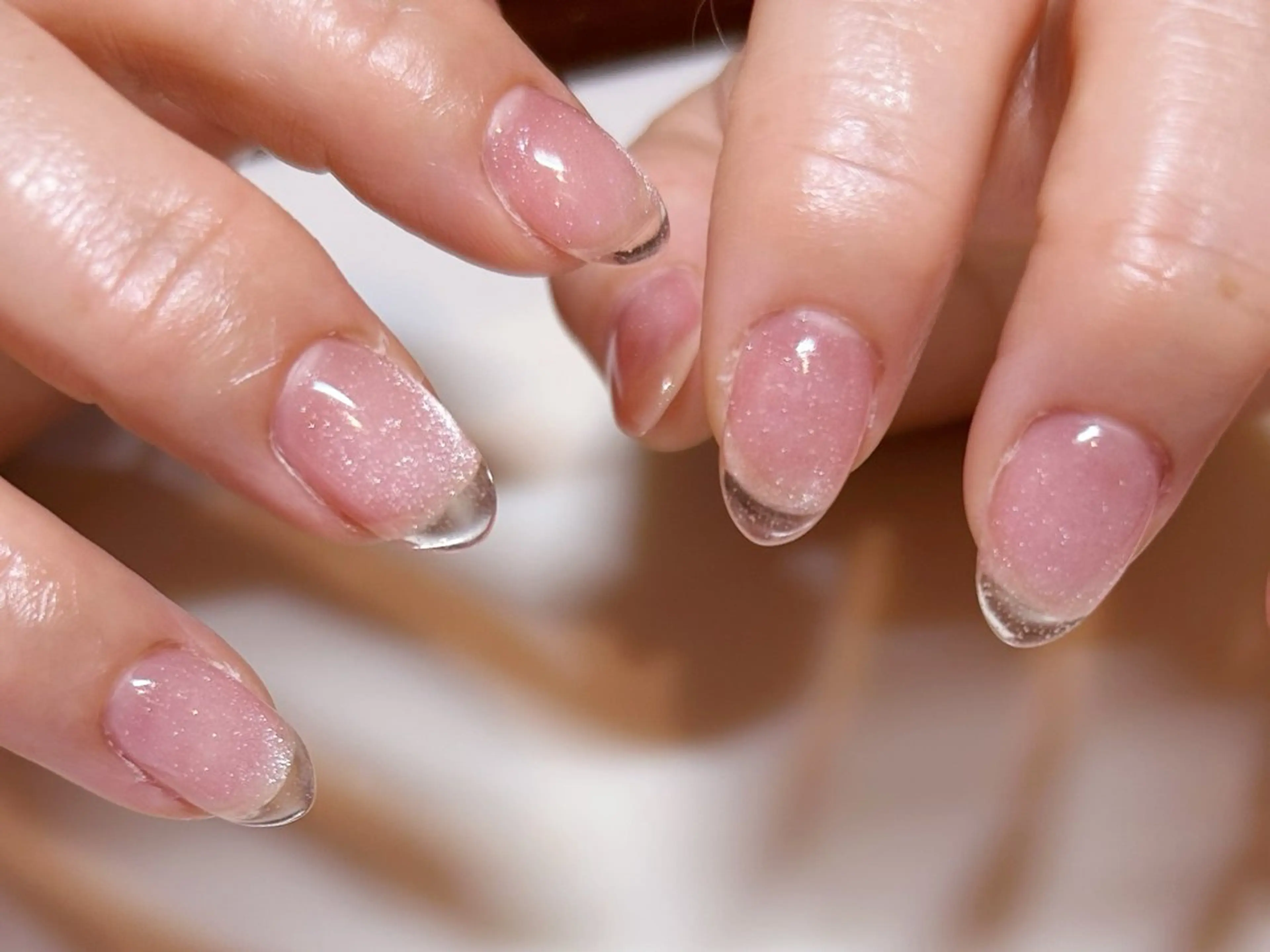 ネイル アートネイル フレンチネイル ジェルネイル グラデーション 持ち込み ネイルパレス【デザ イン/恵比寿】のネイルデザイン