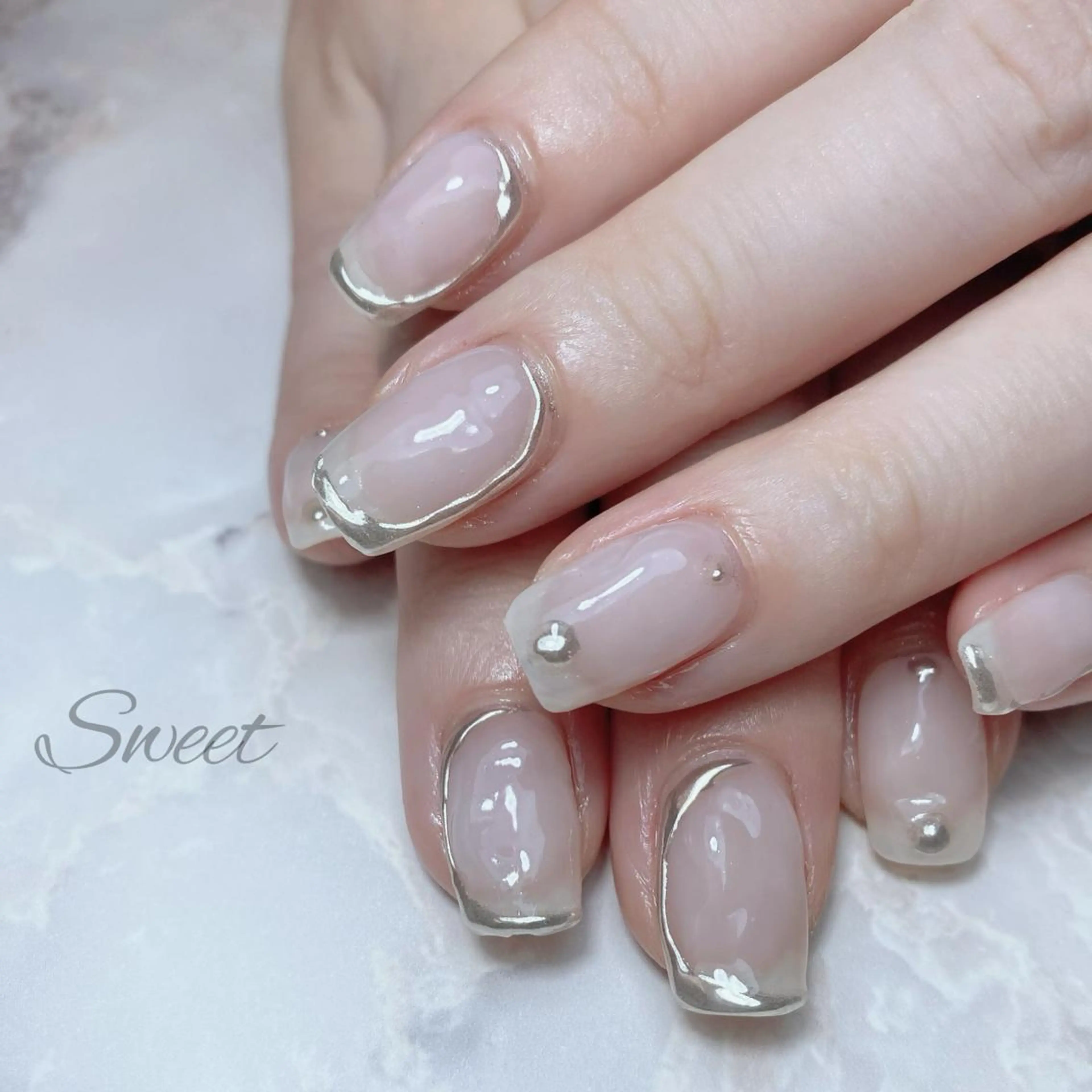 ネイル sweet 仲野陽子のネイルデザイン