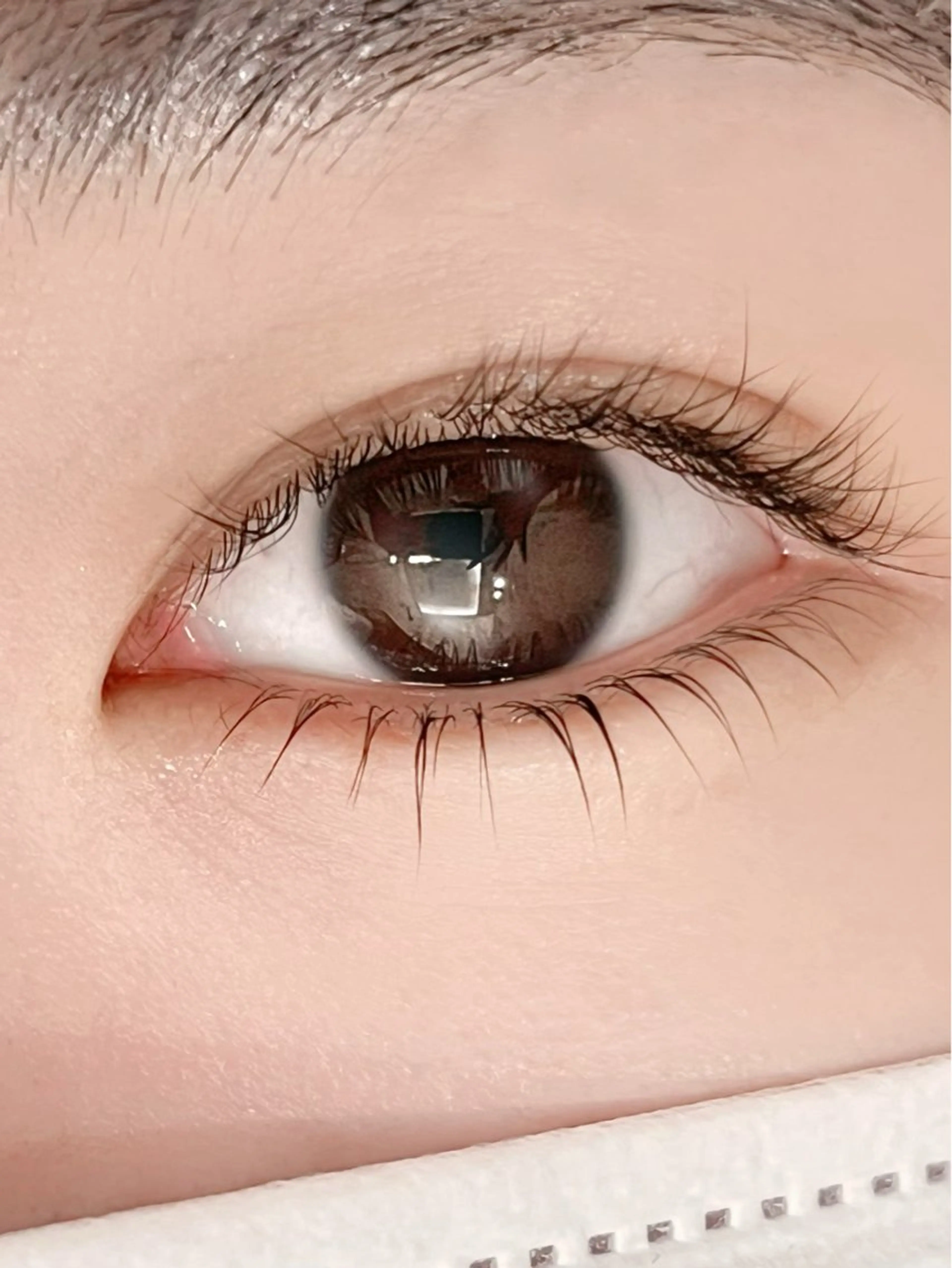 🌟逆さまつげ解消🌟下まつげのみパーマモデル🩰🫧の写真