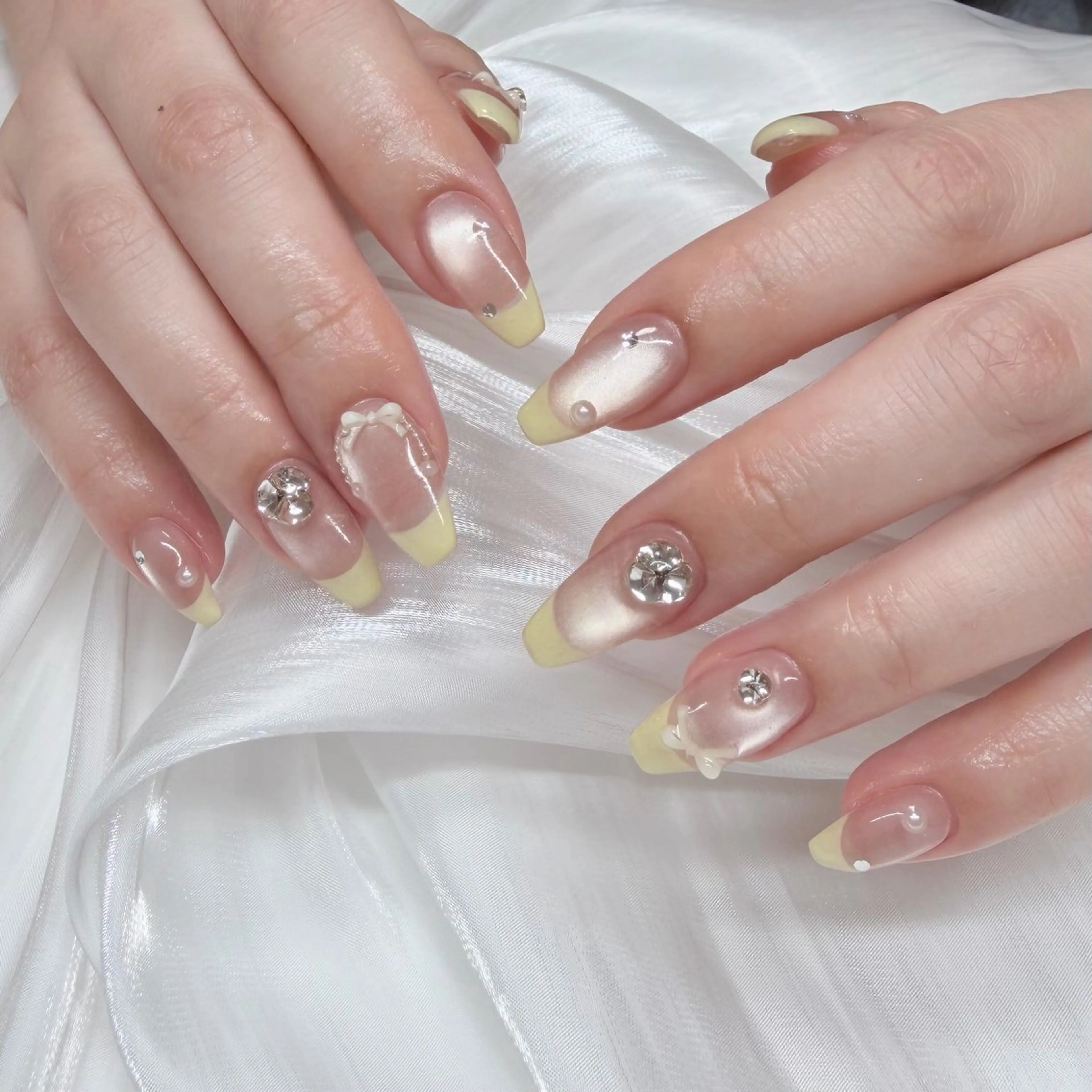 ネイル ハンドネイル 🩷Coco’l ちゅるんnail🩷のネイルデザイン