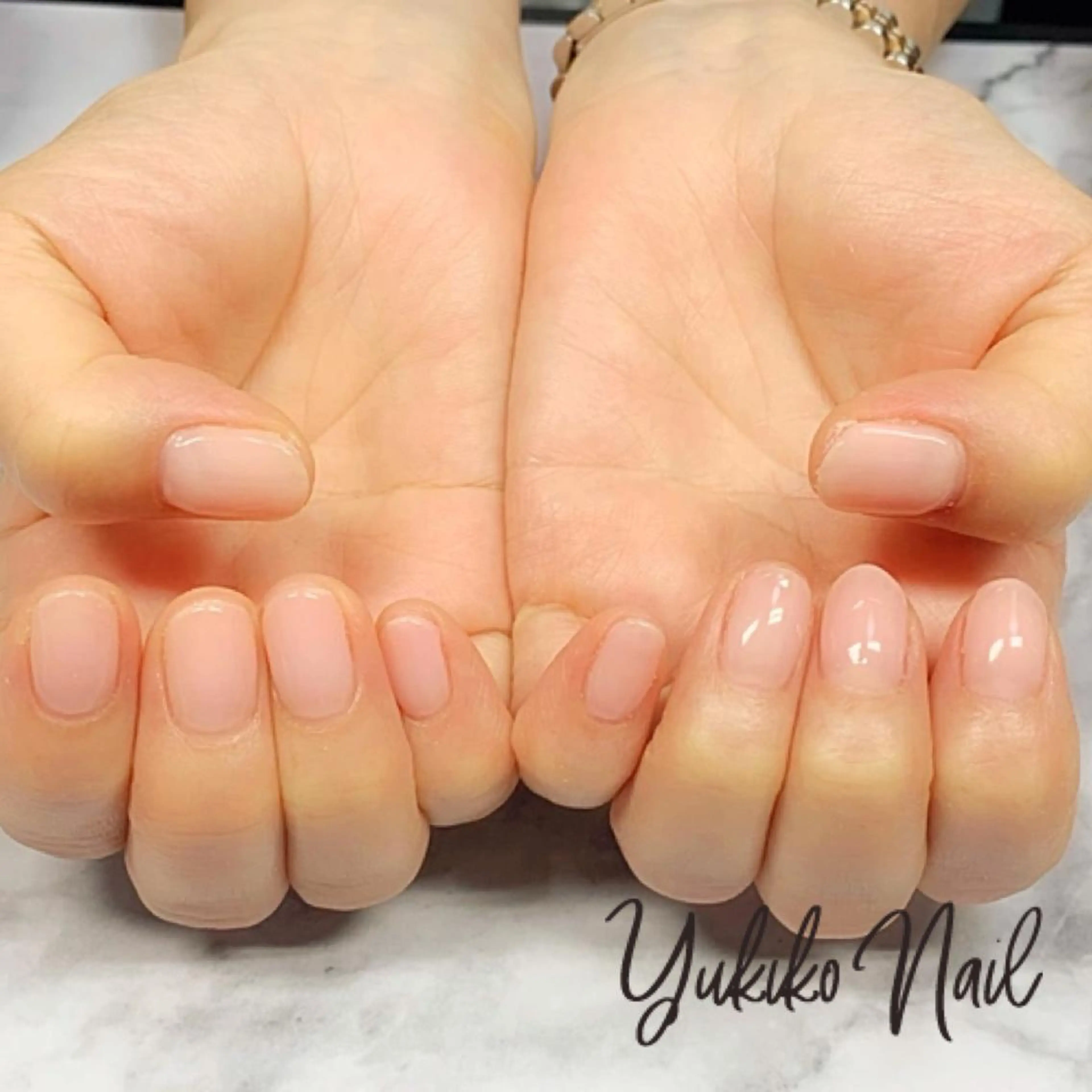 ネイル ワンカラーネイル ハンドネイル ユキコ ネイルのネイルデザイン