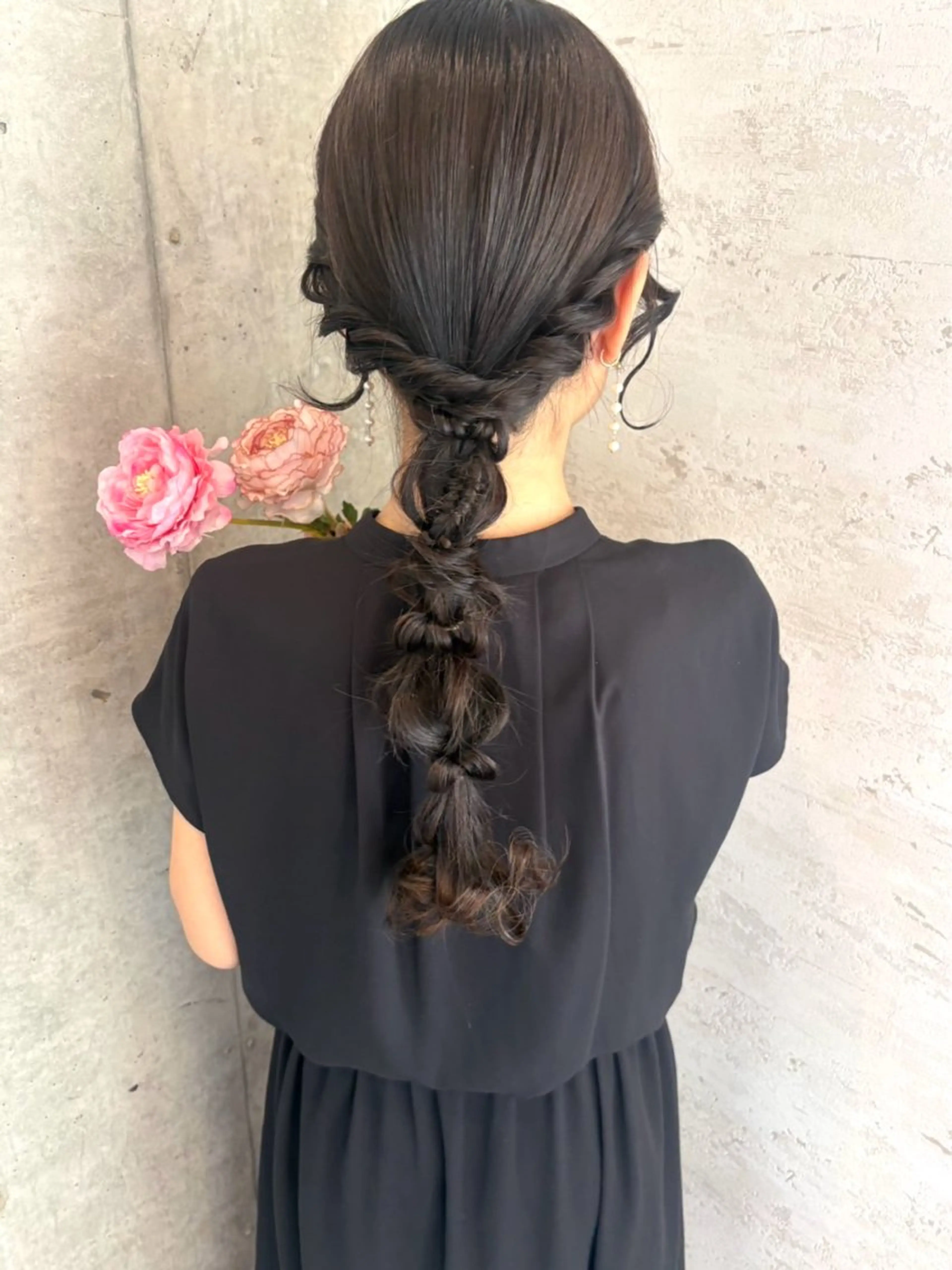 ロング ヘアアレンジ ヘアセット 美髪× ヘアセット✨Araiのヘアスタイル