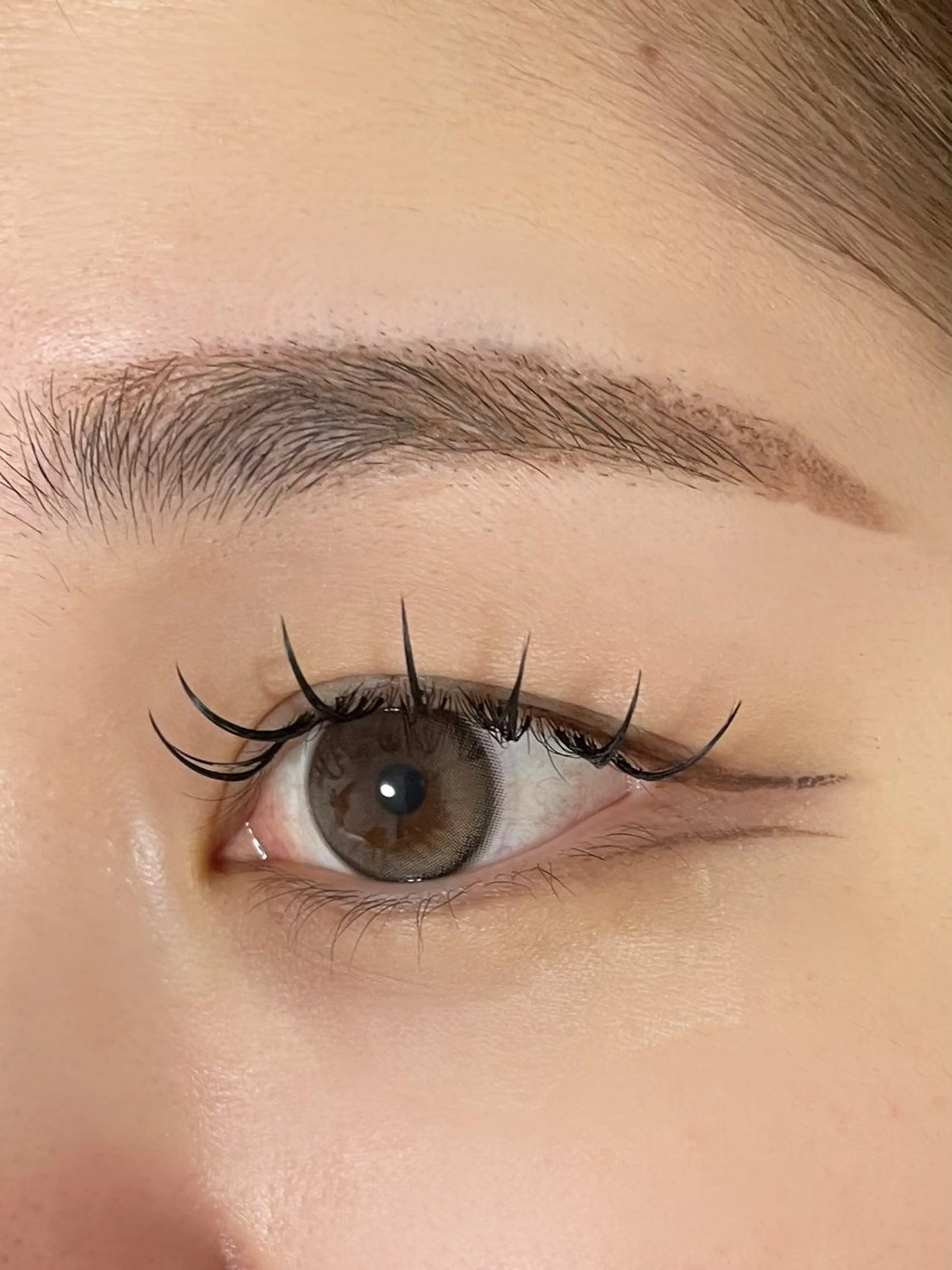 眉カット(ハサミ、シェーバー✂︎♡) オプション価格→¥1500の写真