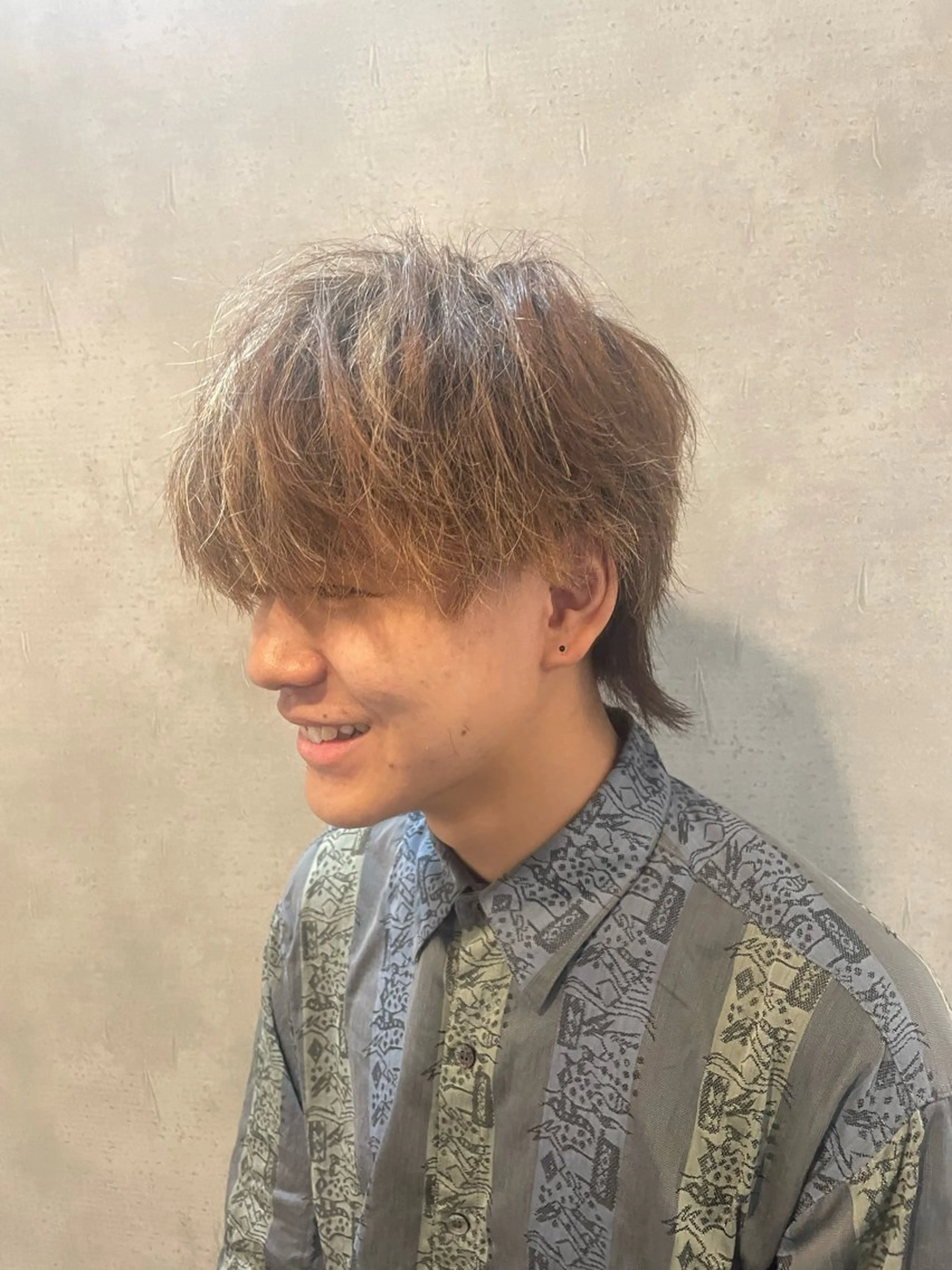 メンズ カット ヘアセット フリーランスシェアサロンルレイル所属・心斎橋/メンズ /ルレイル/地形真希のヘアスタイル