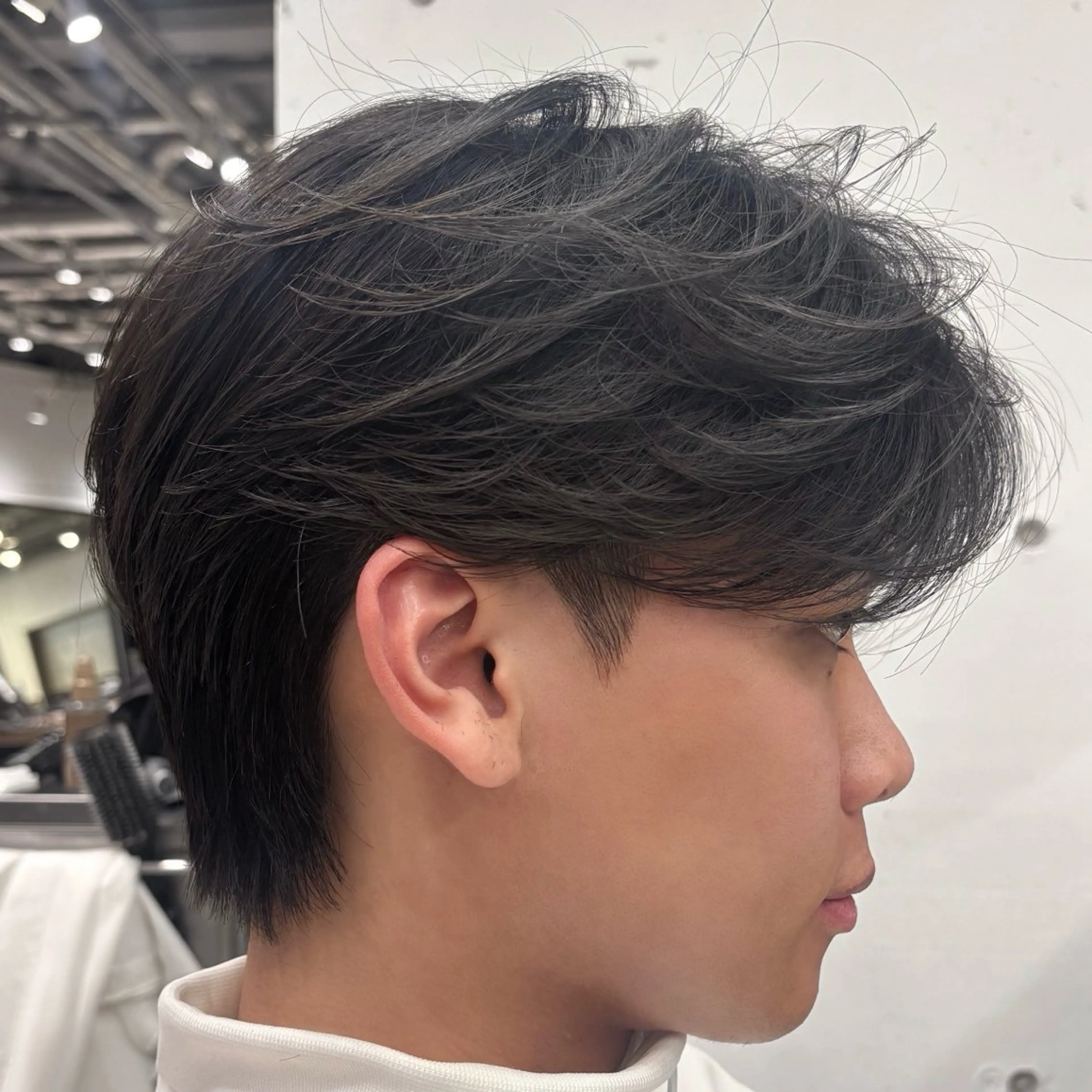 メンズ 池袋センターパート 特化YUUKIのヘアスタイル