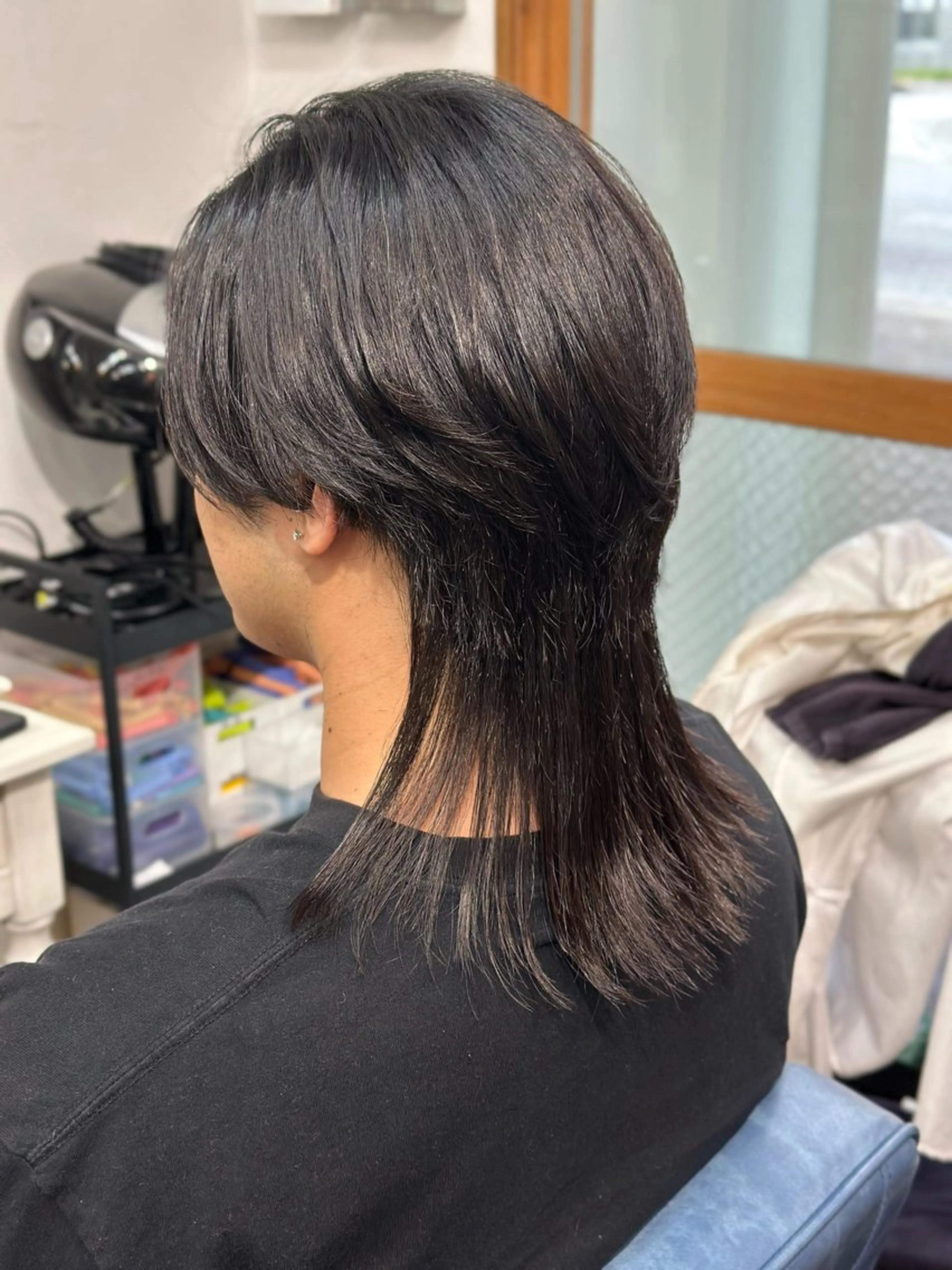 メンズ メンズウルフカット ウルフカット カット Snalyメンズ特化 スエハラのヘアスタイル