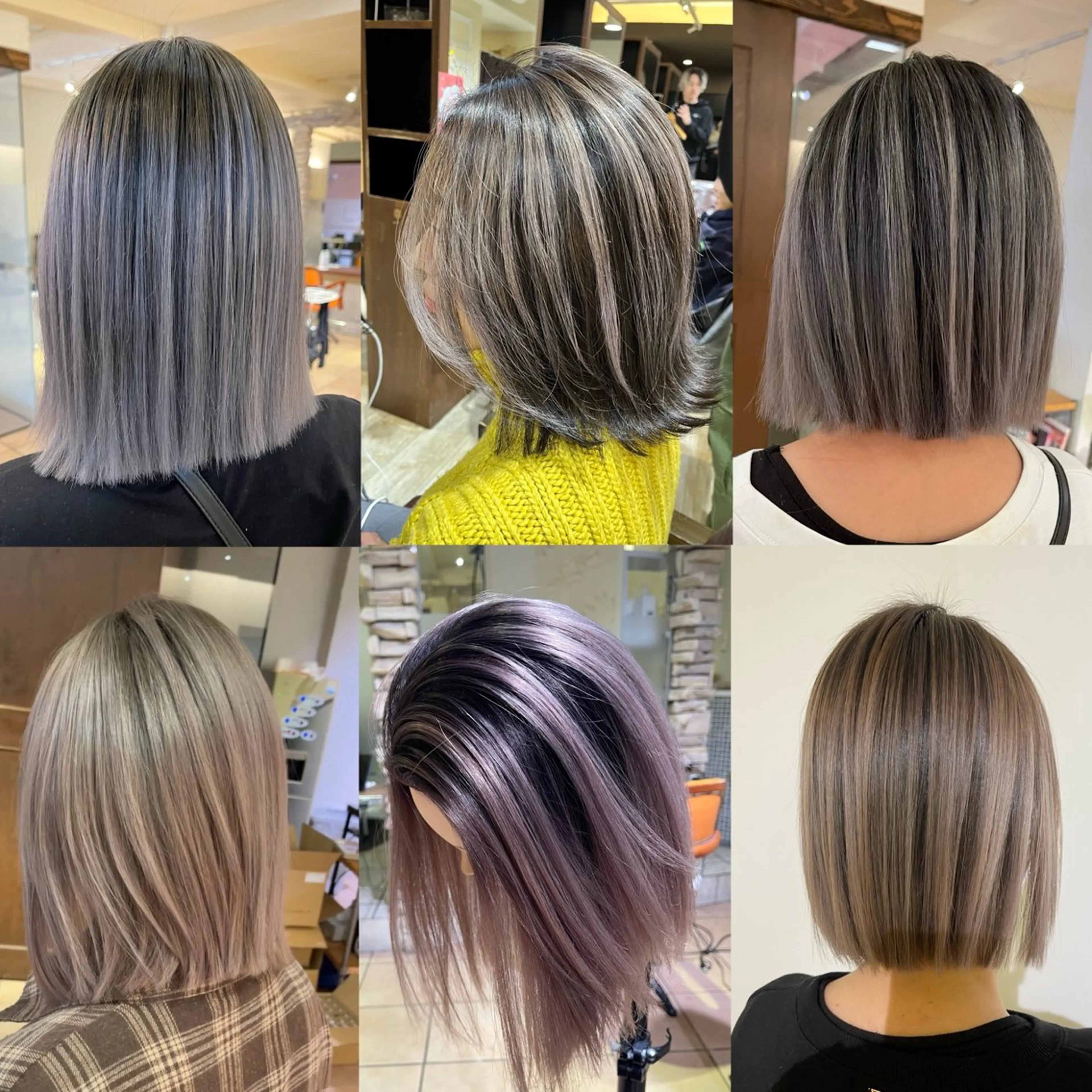 ミディアム カラー 海外レイヤー/ レイヤーカット/和田のヘアスタイル